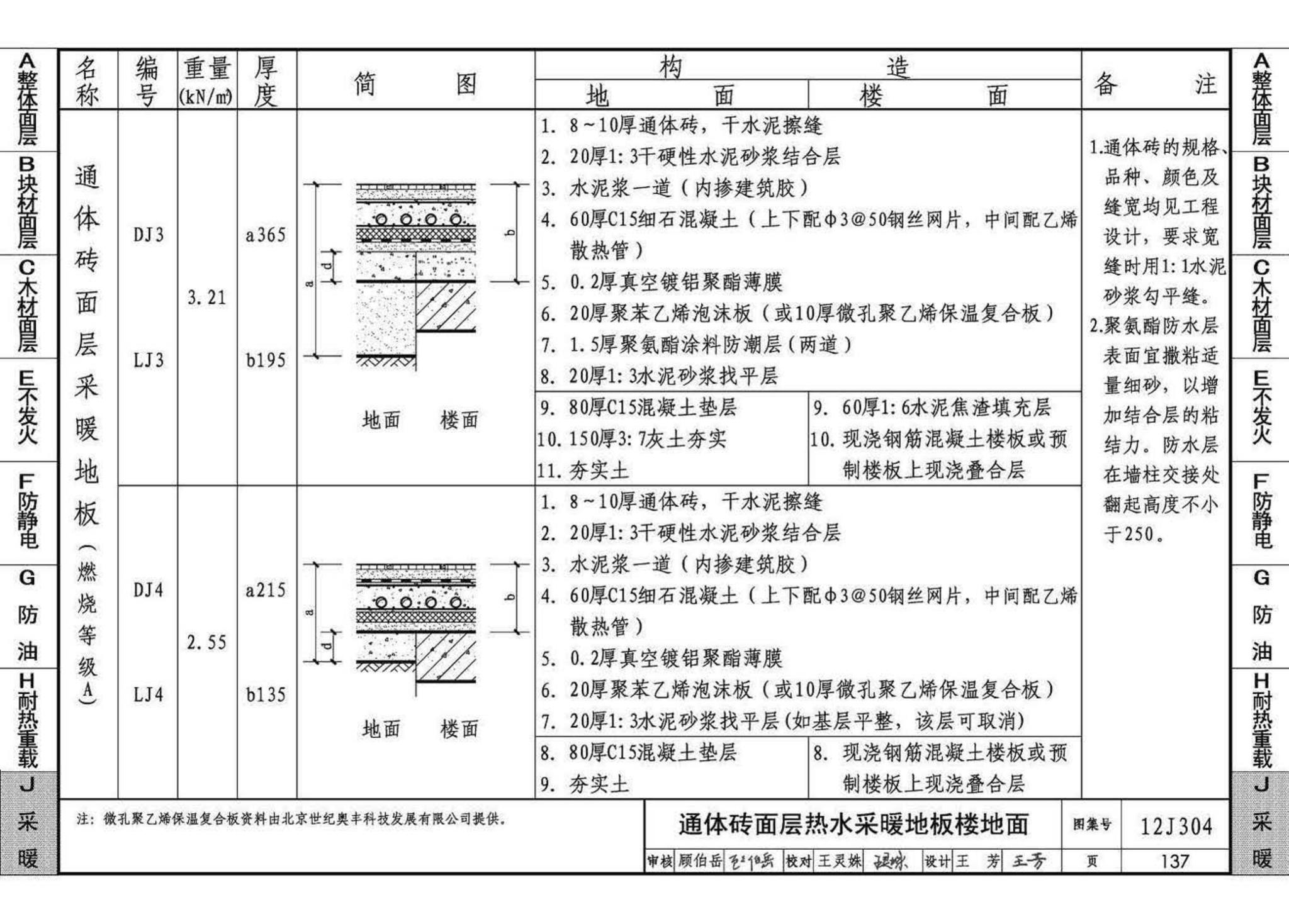 12J304--楼地面建筑构造