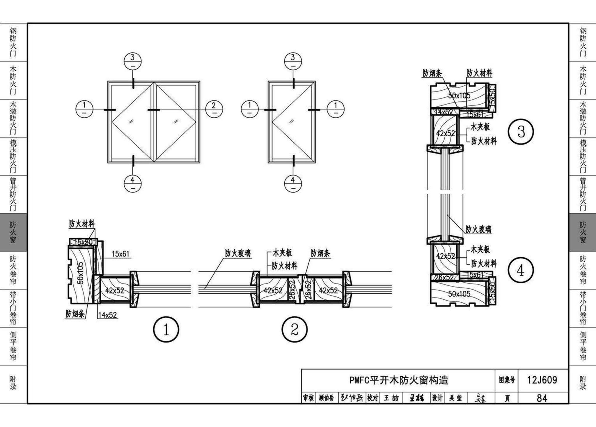 12J609--防火门窗
