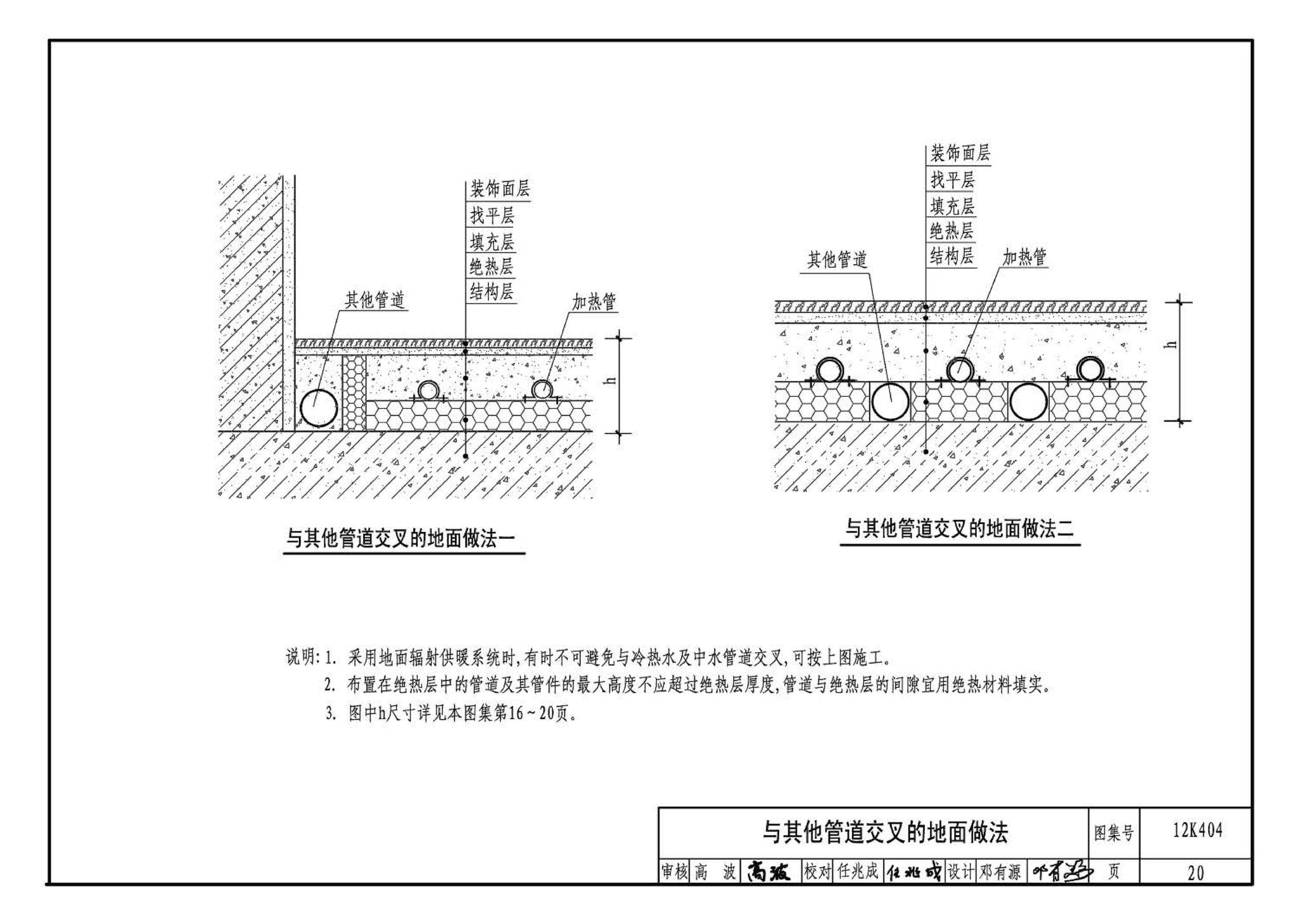 12K404--地面辐射供暖系统施工安装