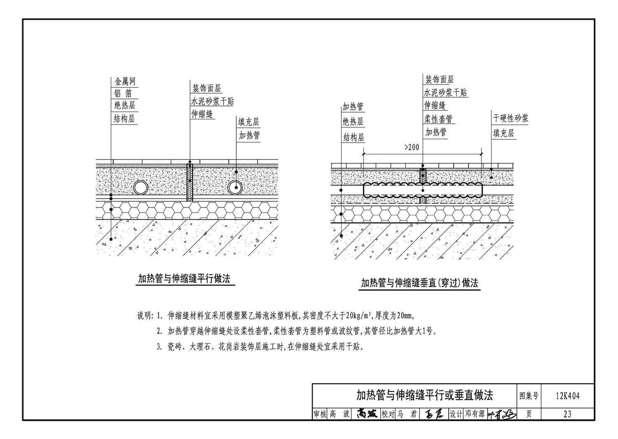 12K404--地面辐射供暖系统施工安装