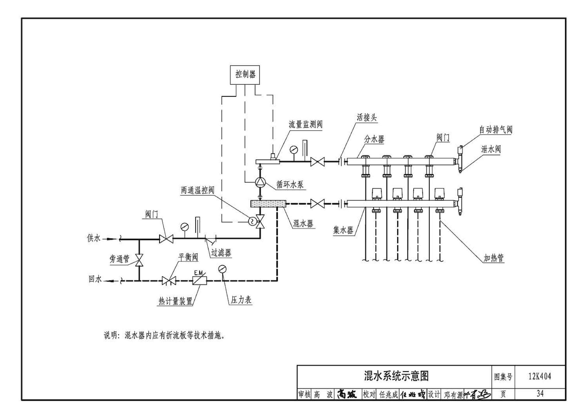 12K404--地面辐射供暖系统施工安装