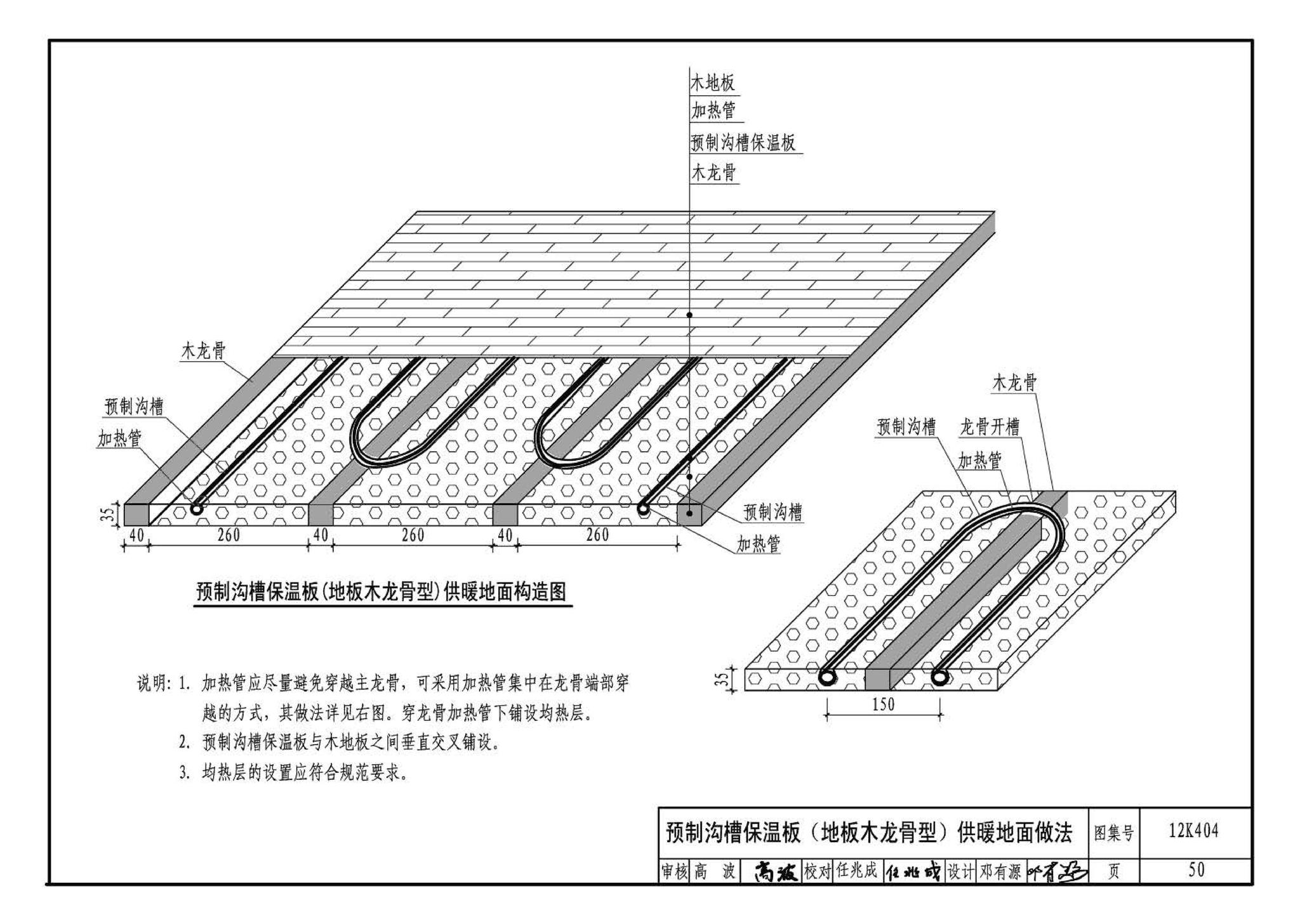 12K404--地面辐射供暖系统施工安装