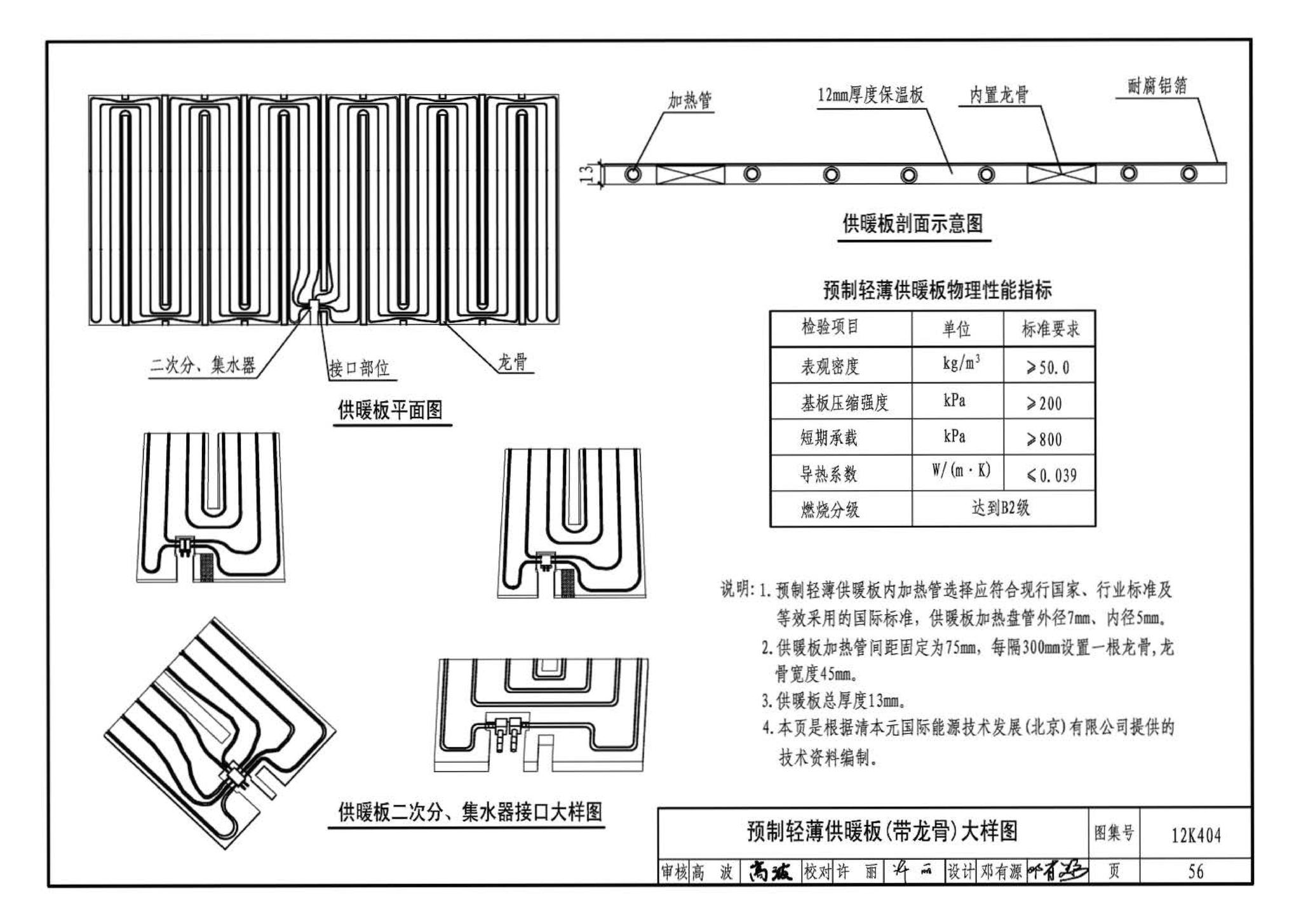 12K404--地面辐射供暖系统施工安装