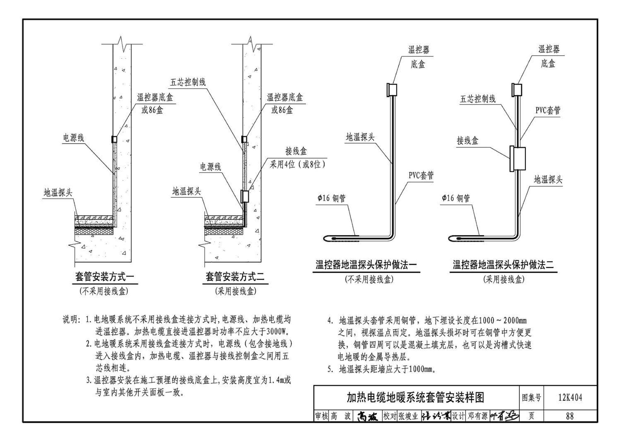 12K404--地面辐射供暖系统施工安装