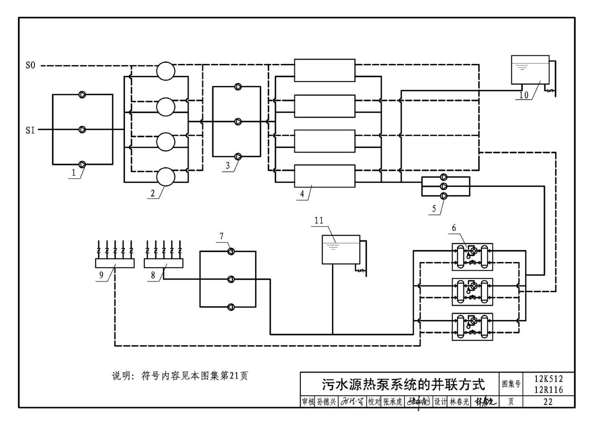 12R116 12K512--污水源热泵系统设计与安装