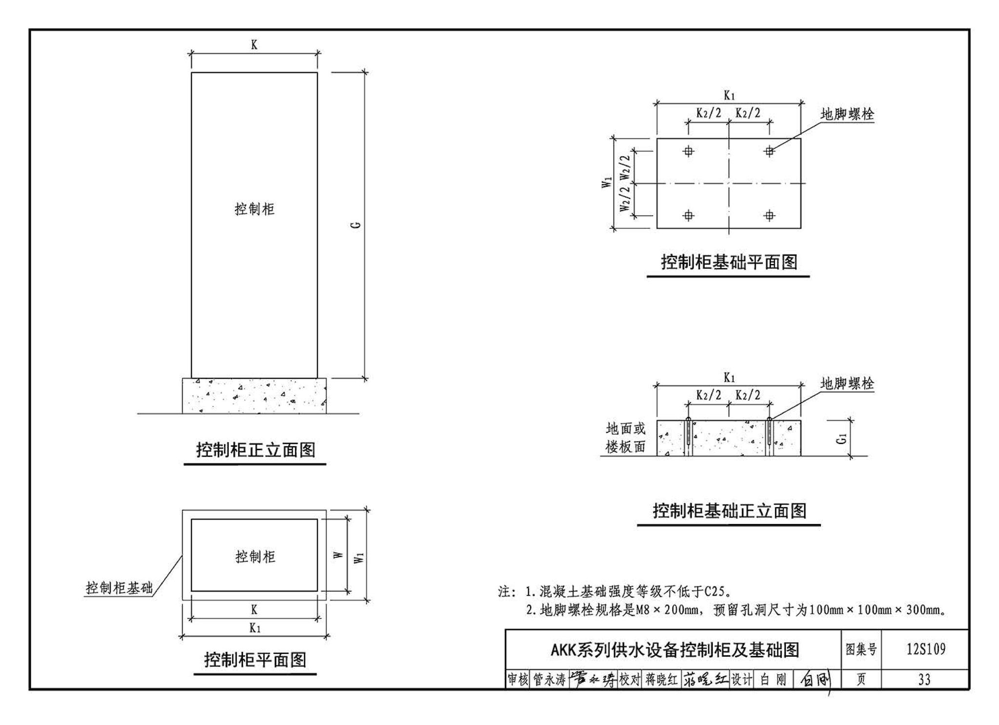 12S109--叠压(无负压)供水设备选用与安装