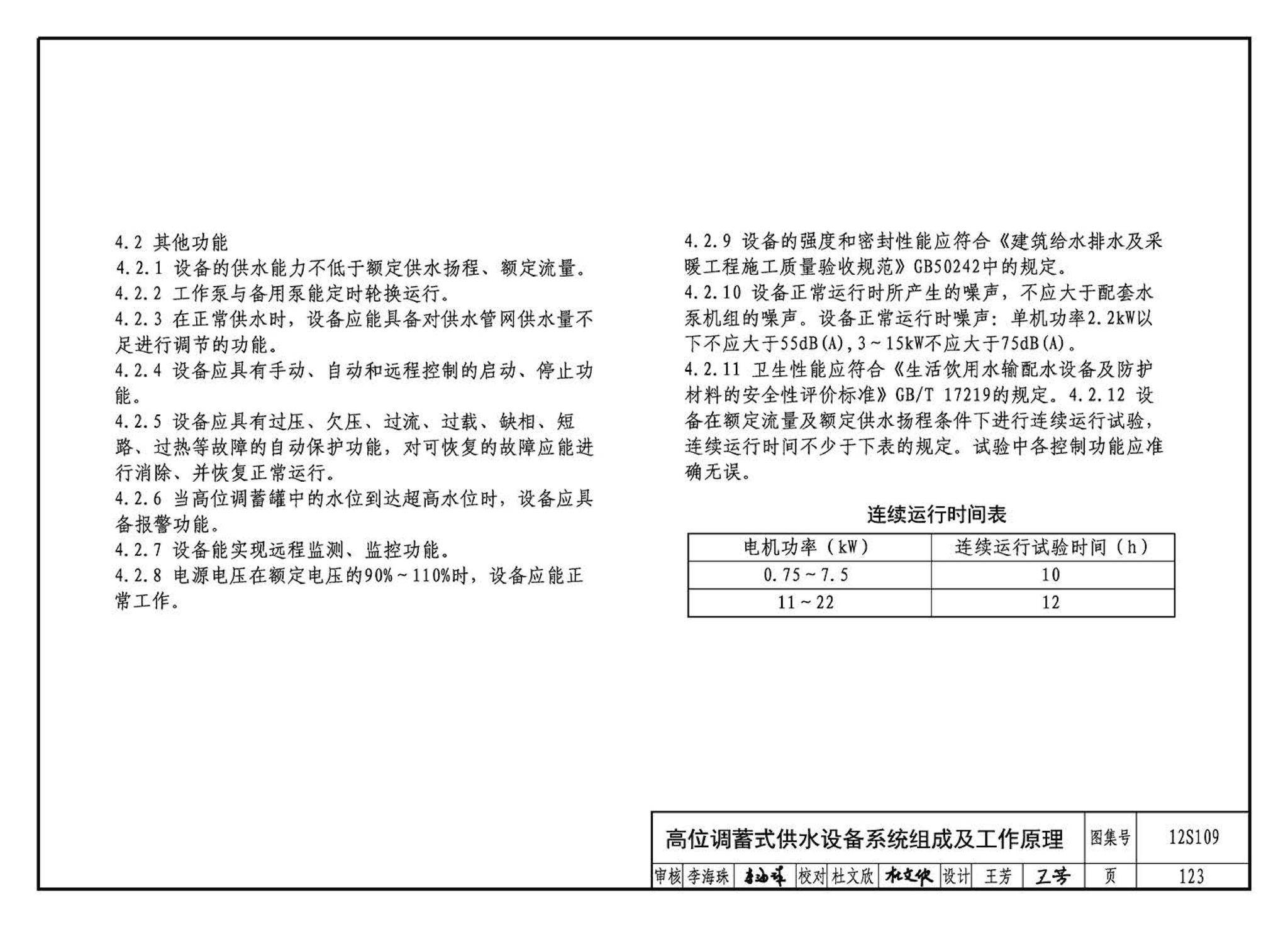 12S109--叠压(无负压)供水设备选用与安装