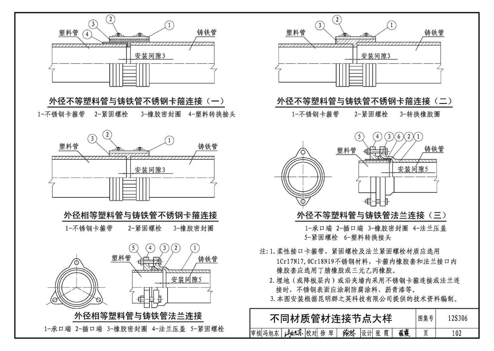 12S306--住宅卫生间同层排水系统安装