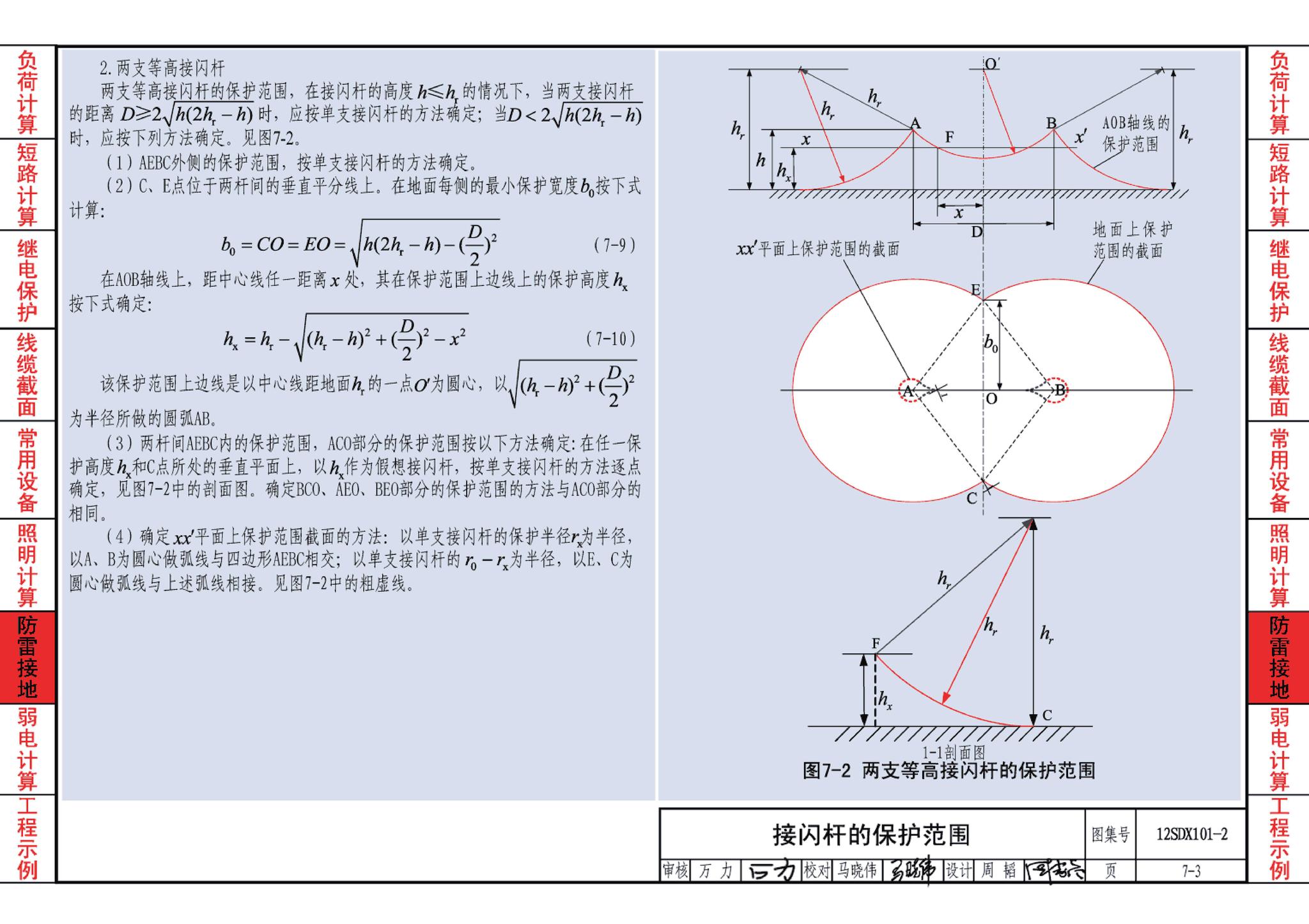 12SDX101-2--民用建筑电气设计计算及示例