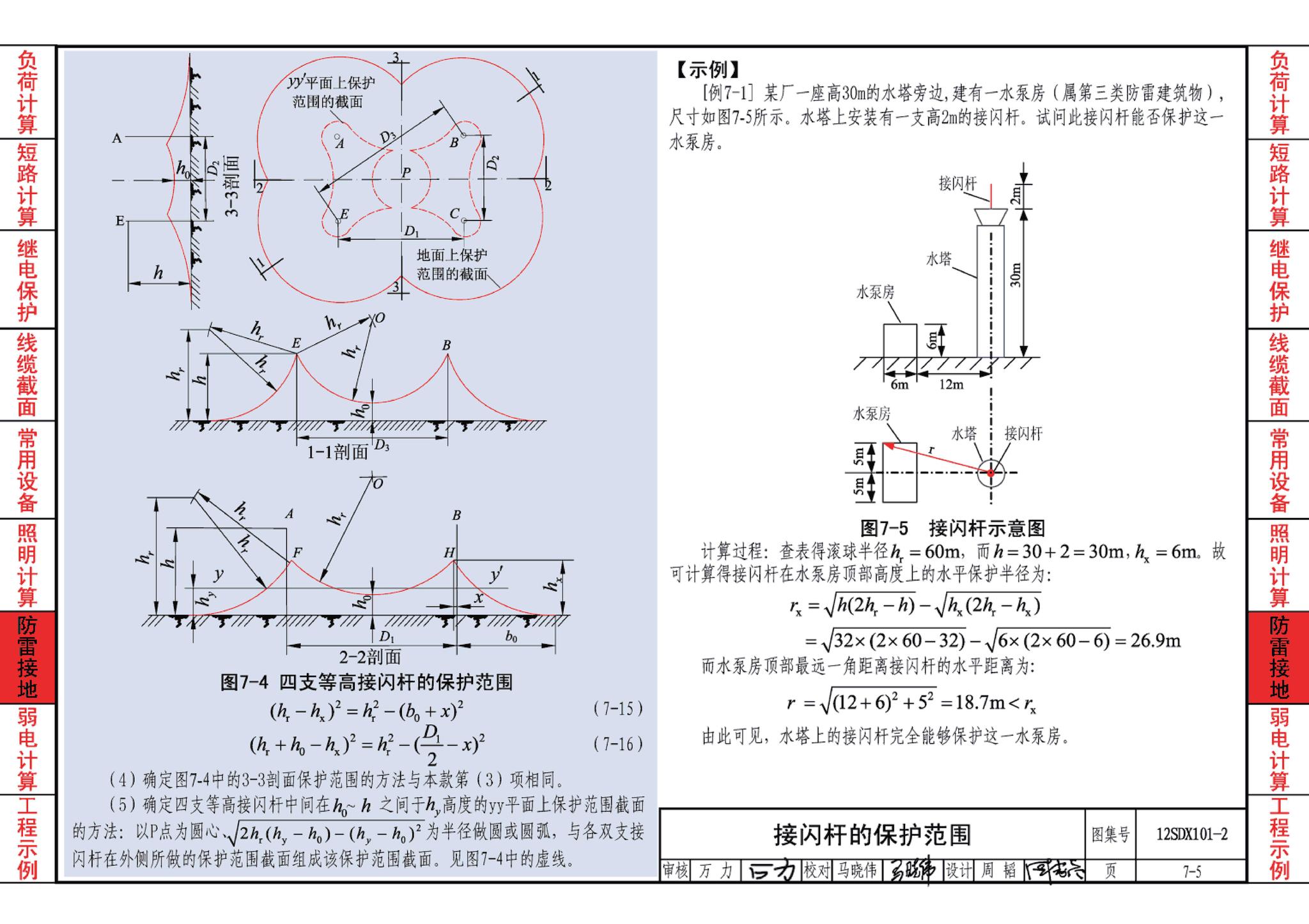 12SDX101-2--民用建筑电气设计计算及示例