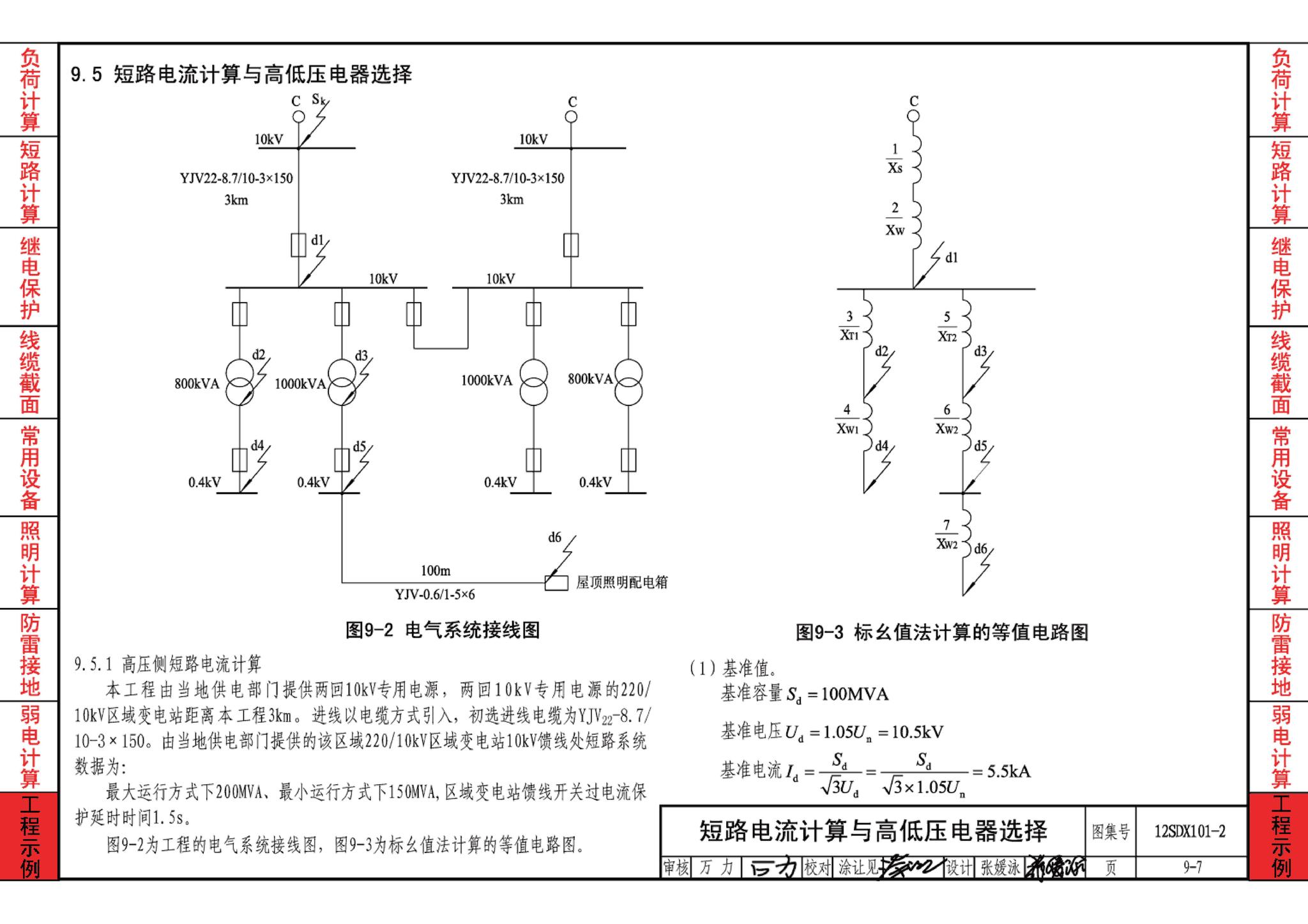 12SDX101-2--民用建筑电气设计计算及示例