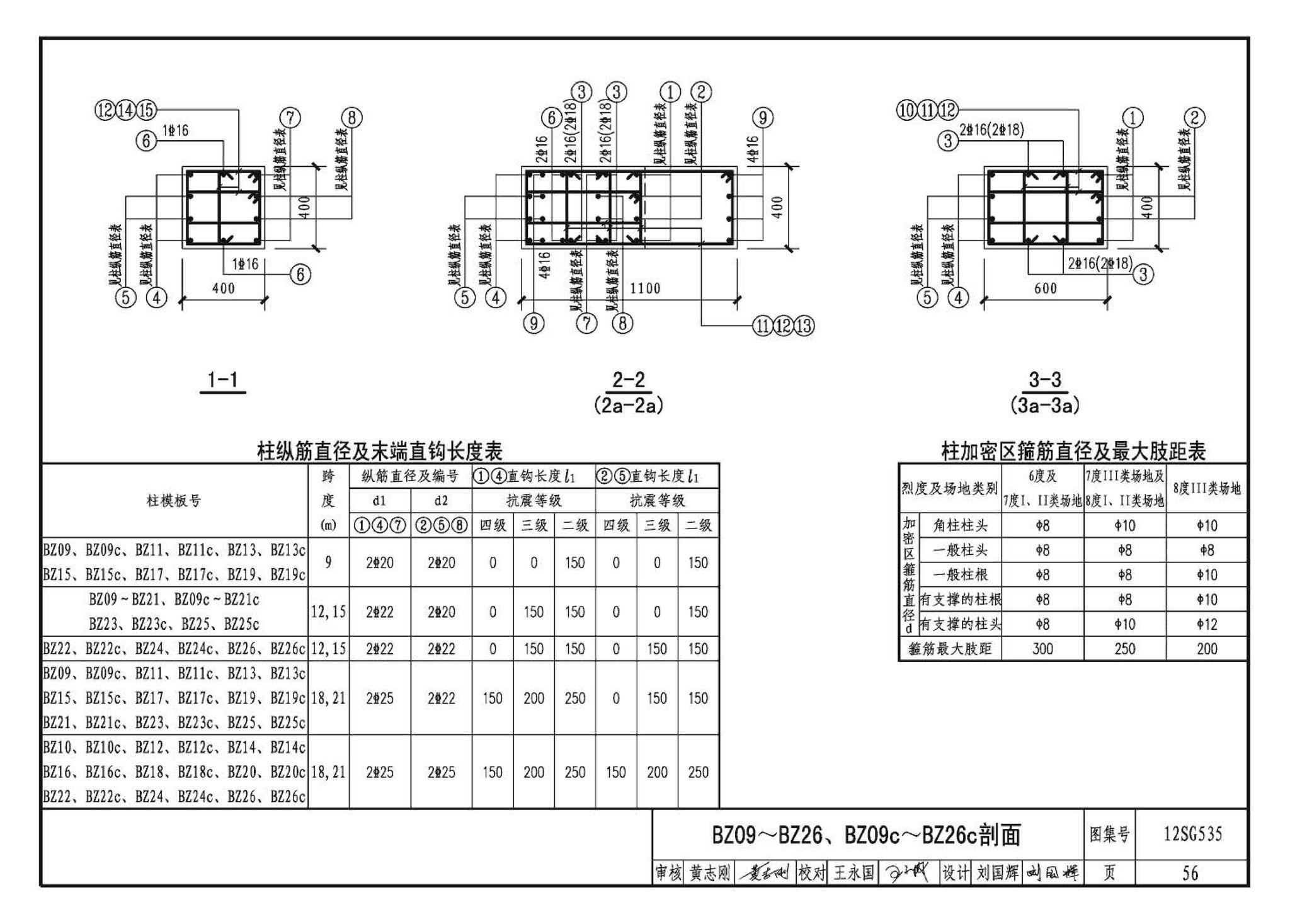 12SG535--实腹钢梁混凝土柱