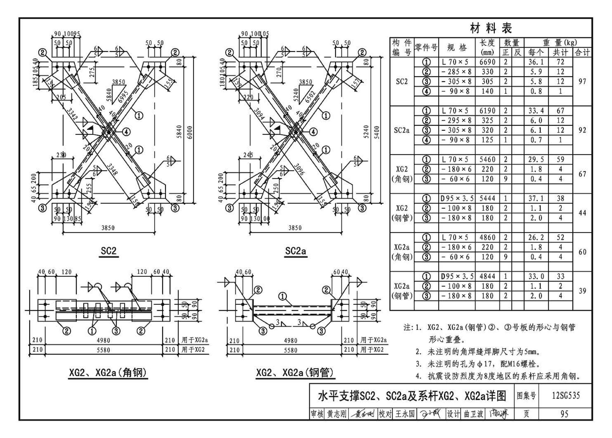 12SG535--实腹钢梁混凝土柱