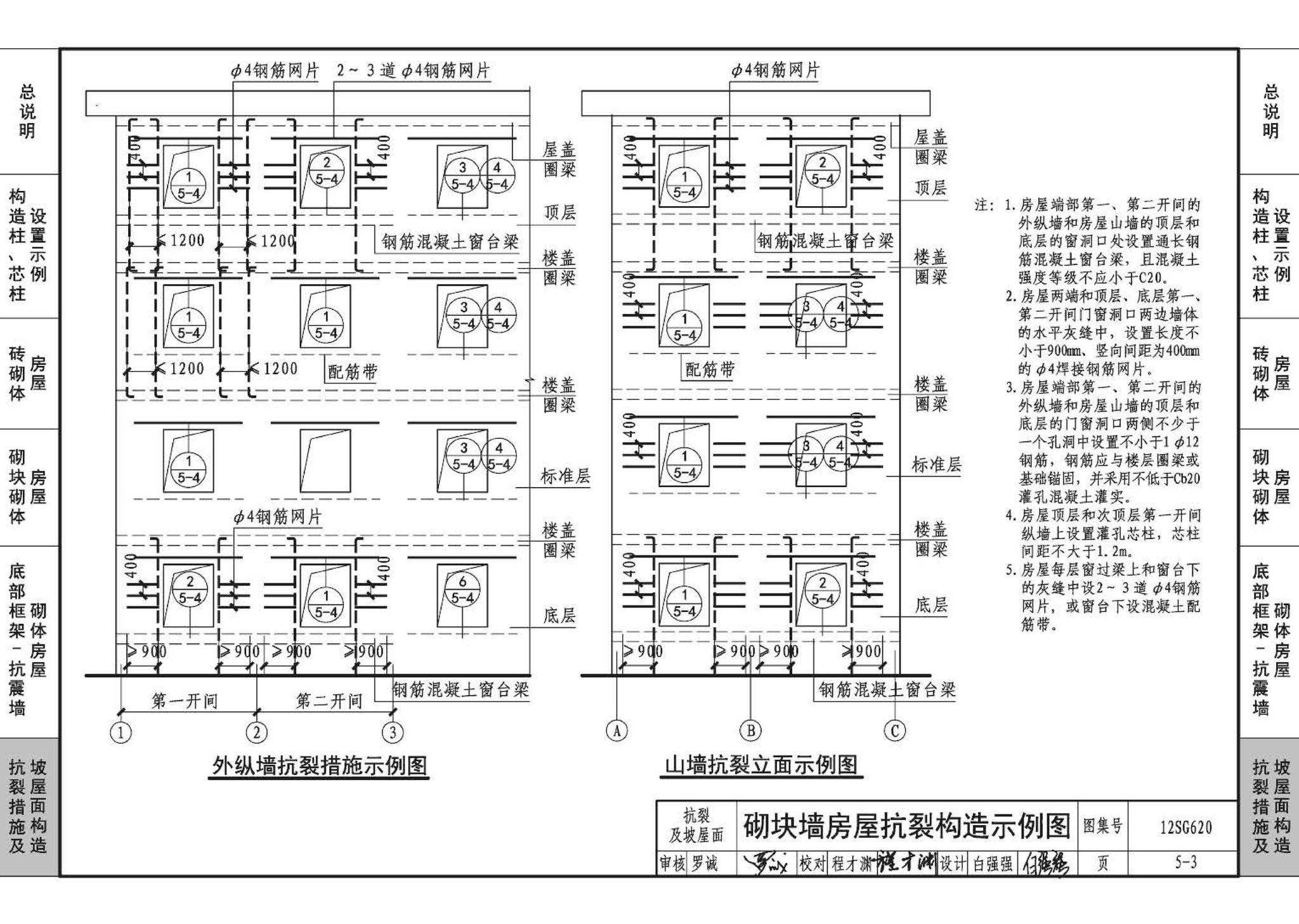 12SG620--砌体结构设计与构造