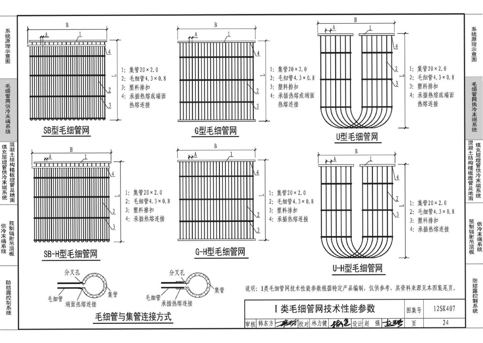 12SK407--辐射供冷末端施工安装