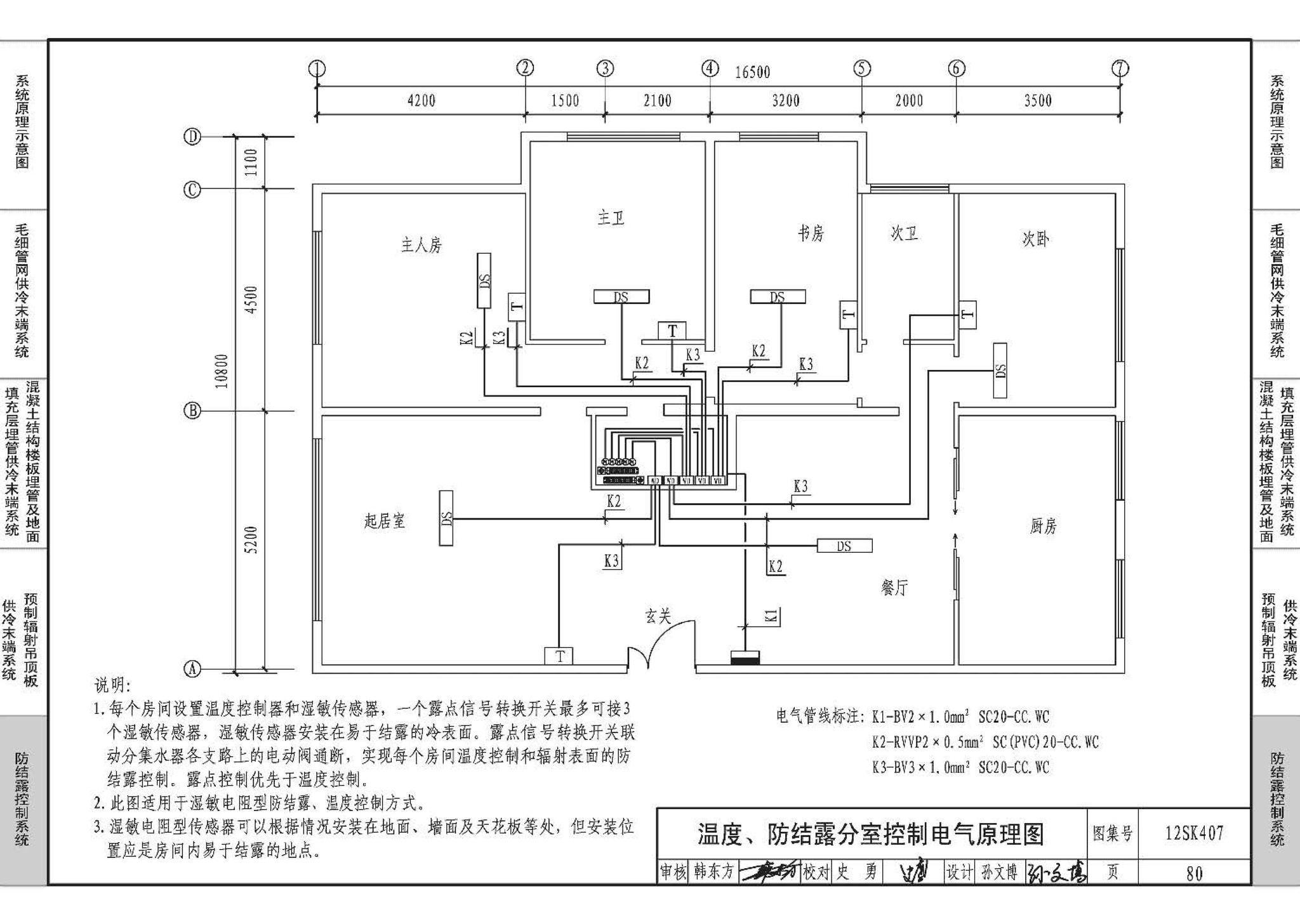 12SK407--辐射供冷末端施工安装