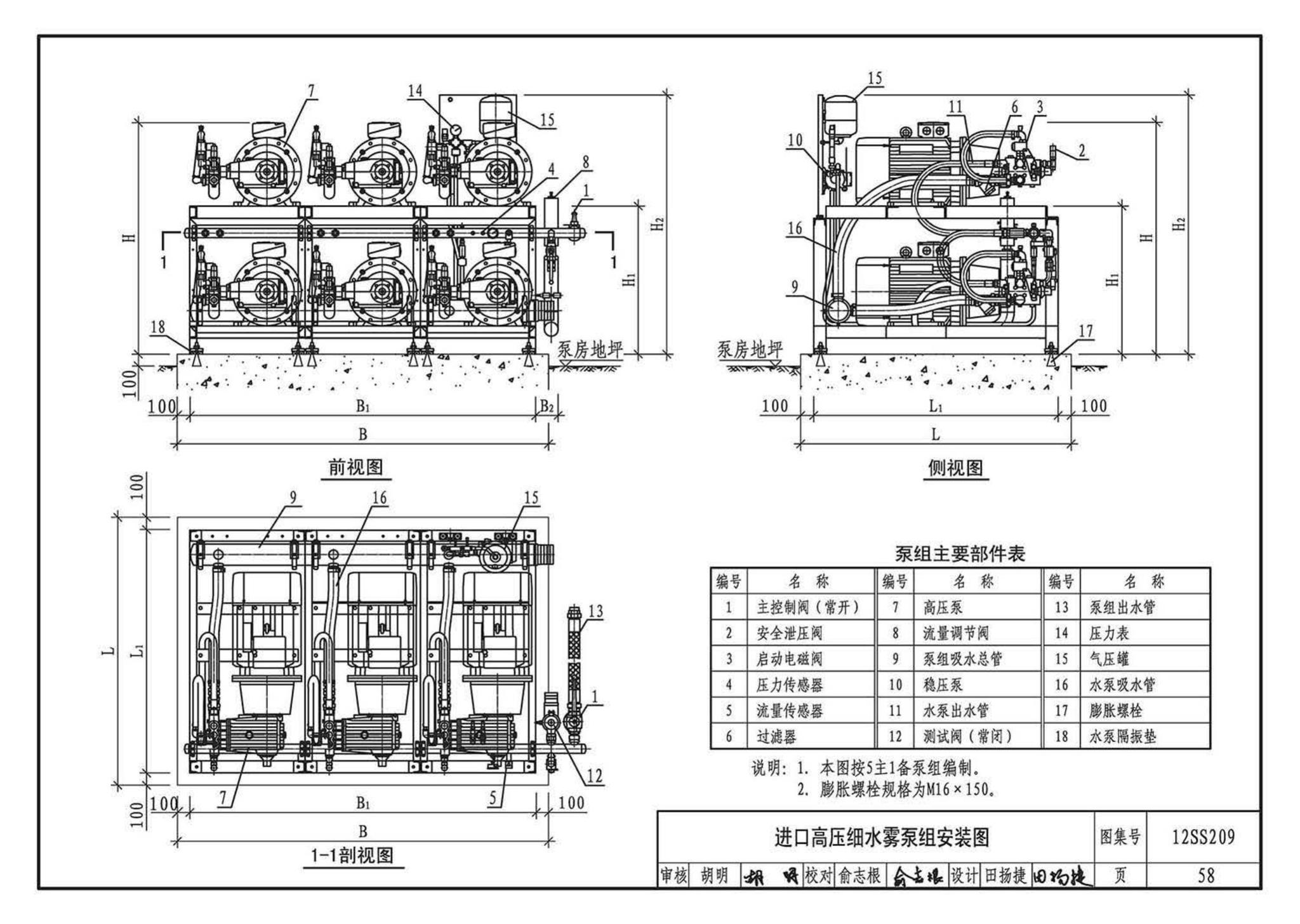 12SS209--细水雾灭火系统选用与安装