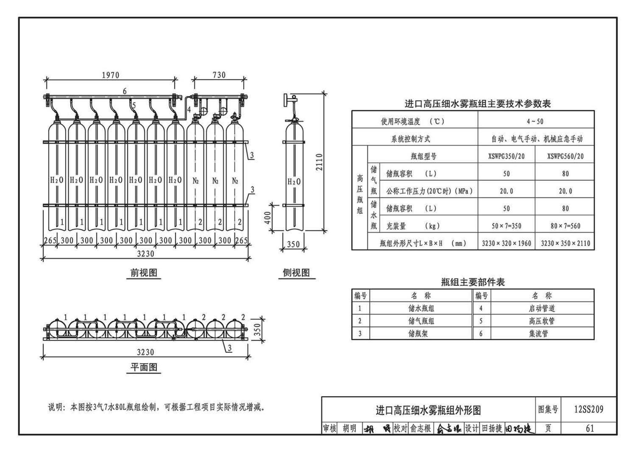 12SS209--细水雾灭火系统选用与安装