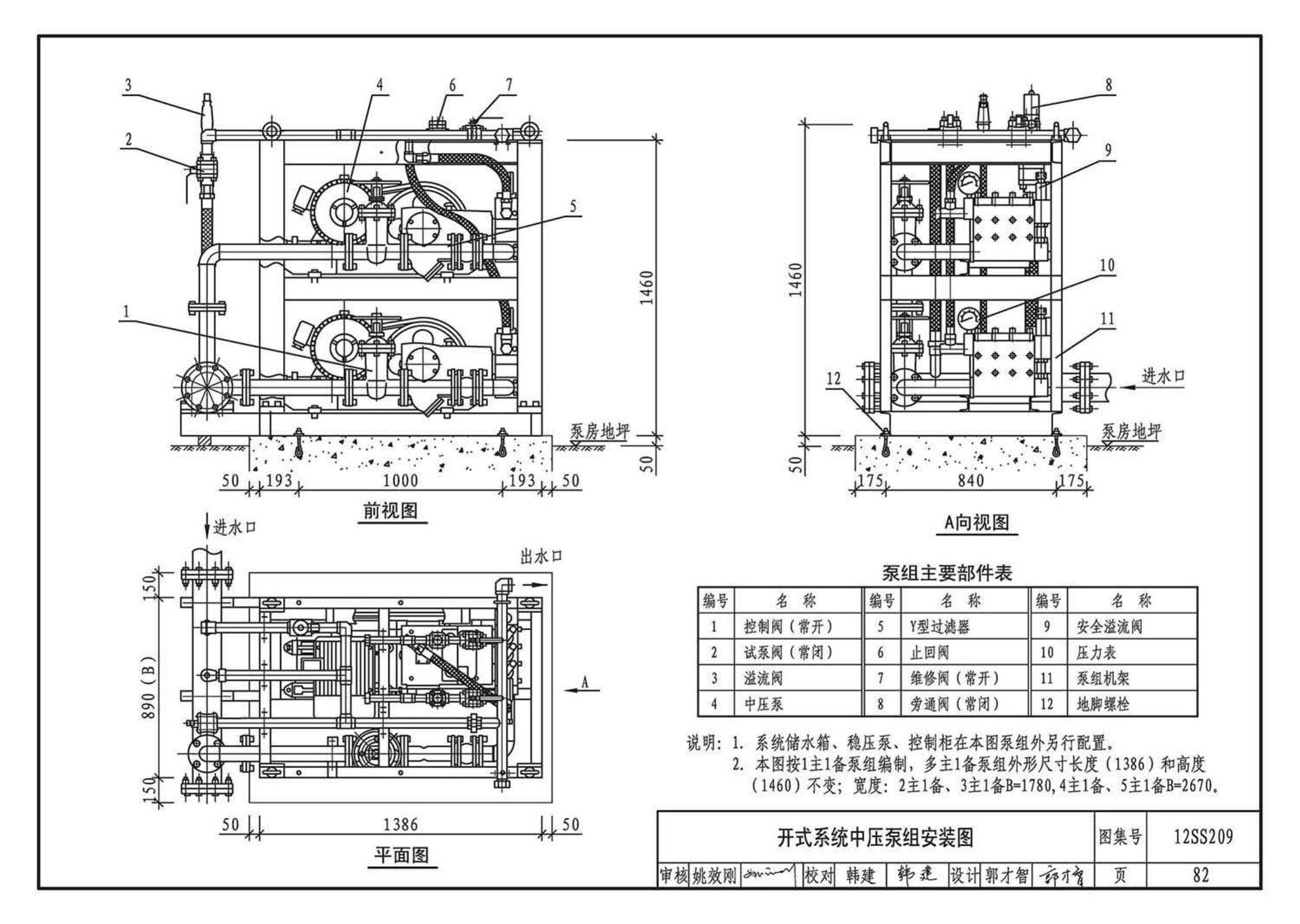 12SS209--细水雾灭火系统选用与安装