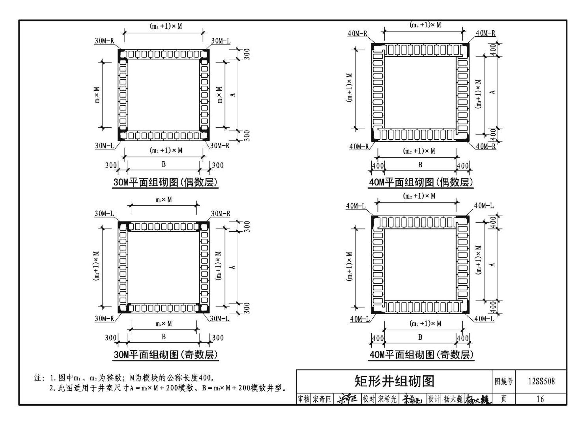 12SS508--混凝土模块式室外给水管道附属构筑物