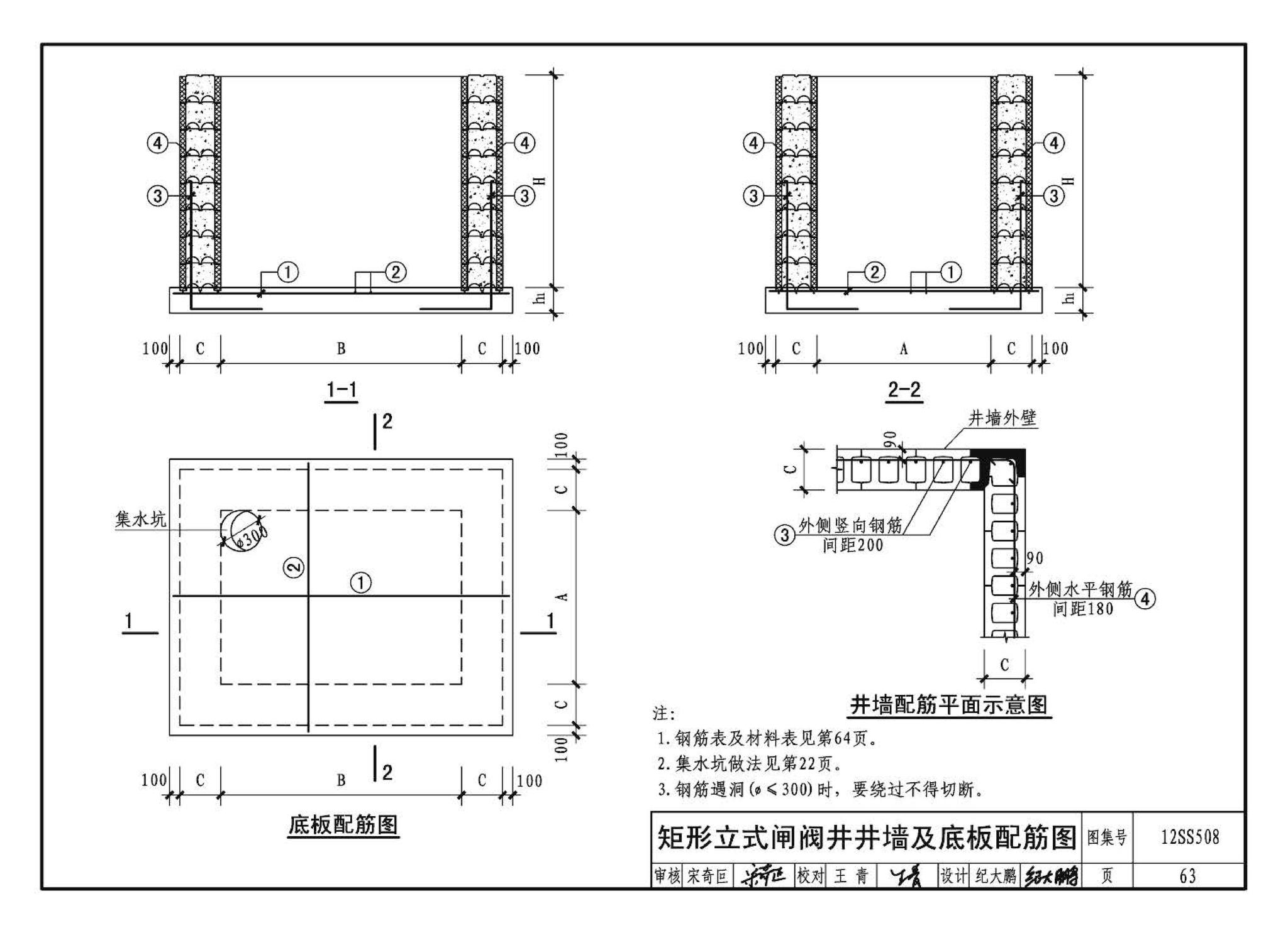 12SS508--混凝土模块式室外给水管道附属构筑物