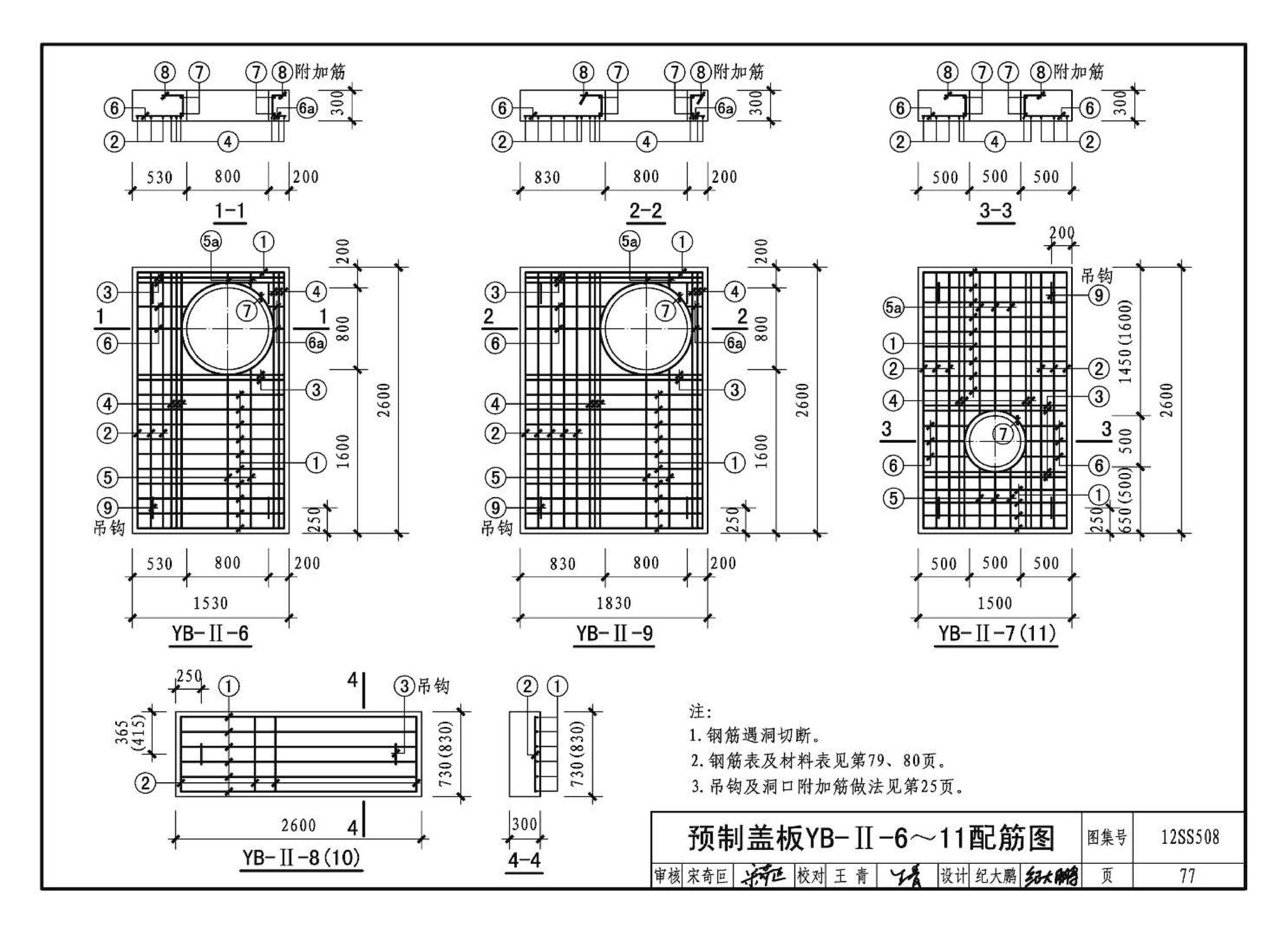 12SS508--混凝土模块式室外给水管道附属构筑物