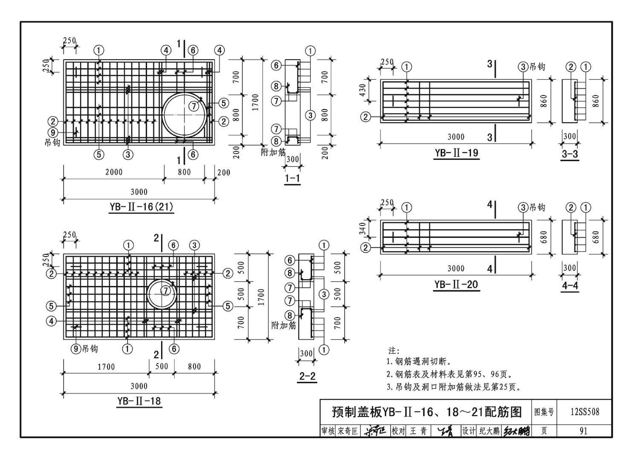 12SS508--混凝土模块式室外给水管道附属构筑物