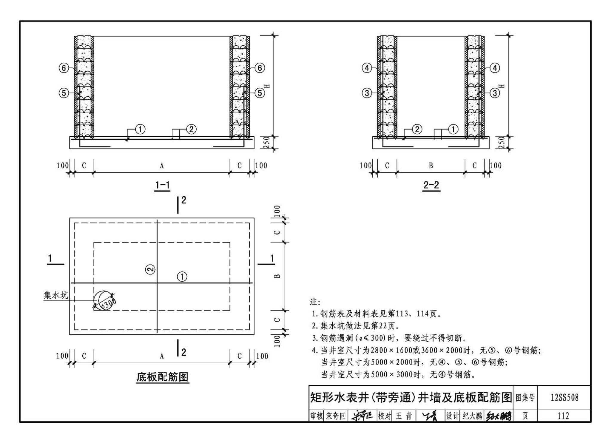 12SS508--混凝土模块式室外给水管道附属构筑物