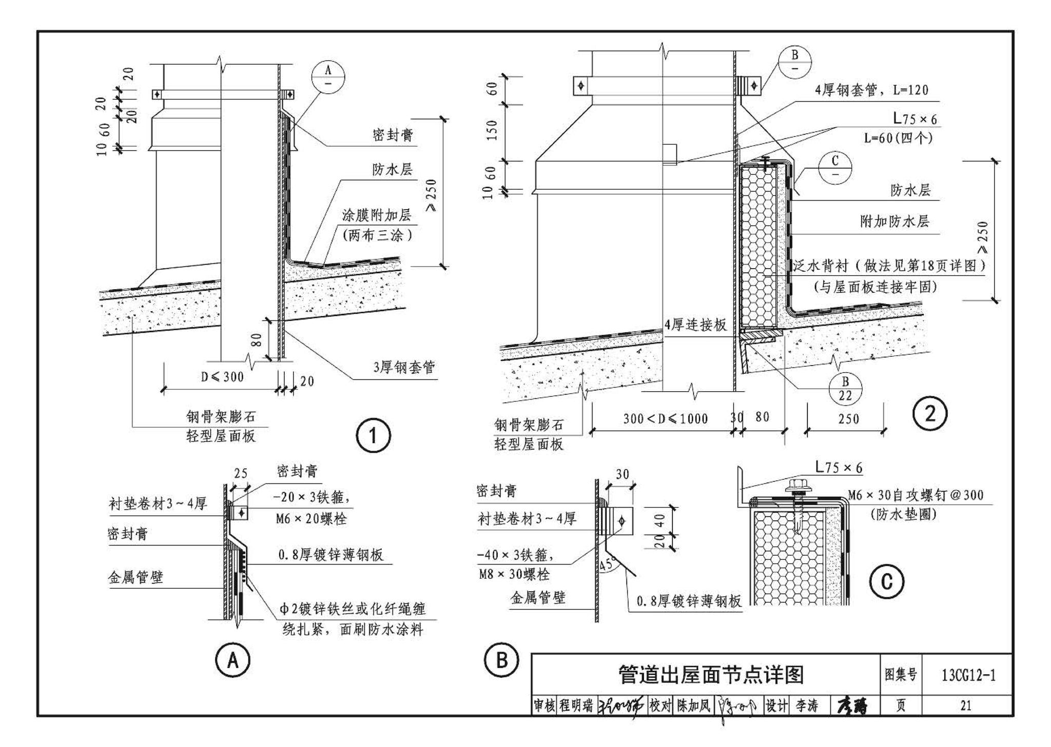 13CG12-1--钢骨架膨石轻型板(参考图集)