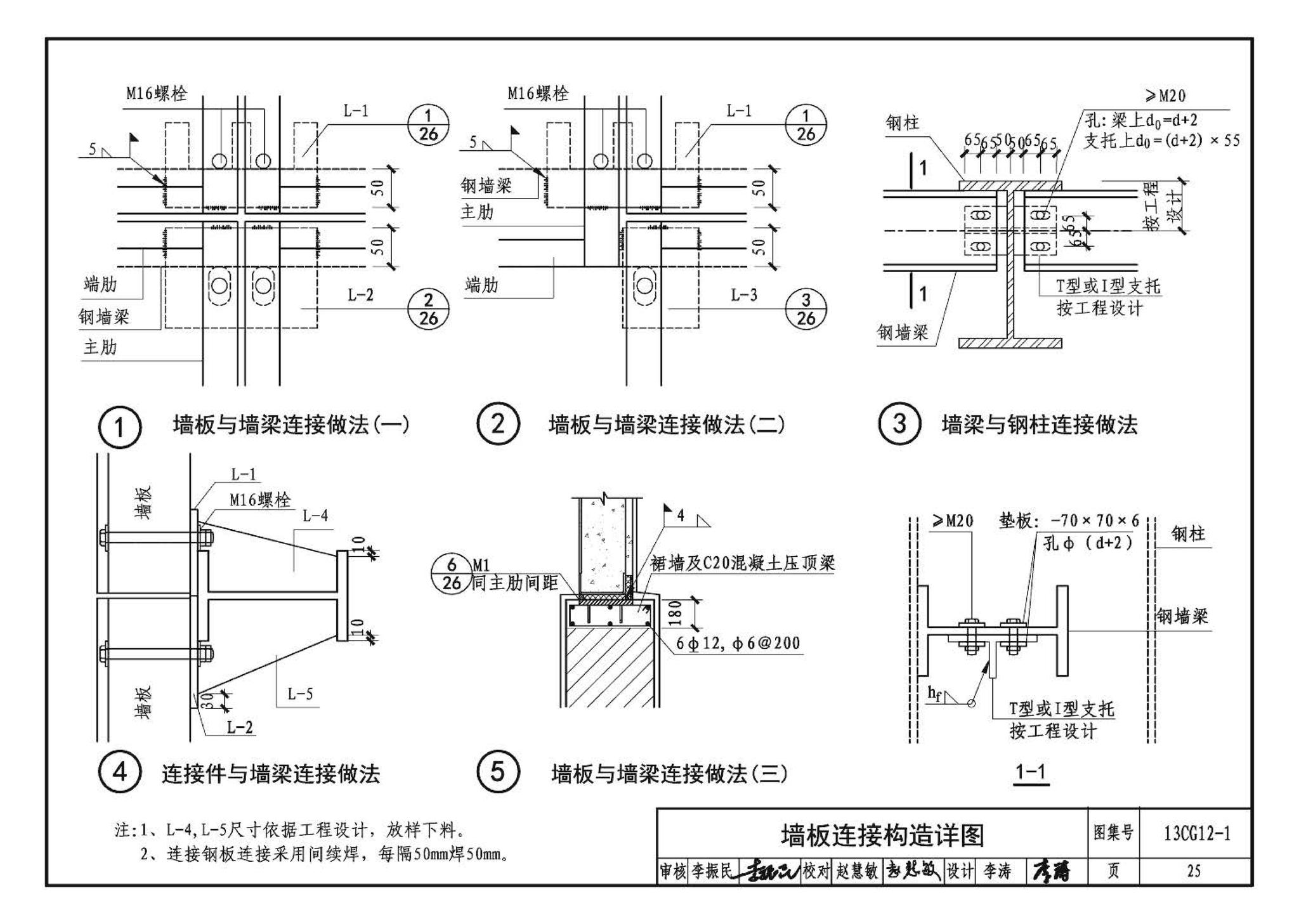 13CG12-1--钢骨架膨石轻型板(参考图集)