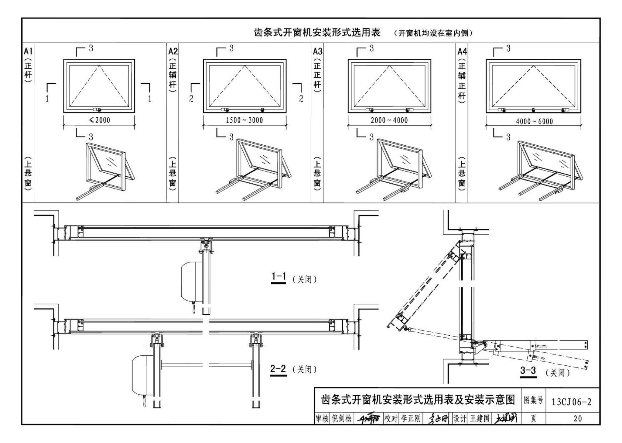 13CJ06-2--开窗机(二)  消防联动智能开窗机（参考图集）