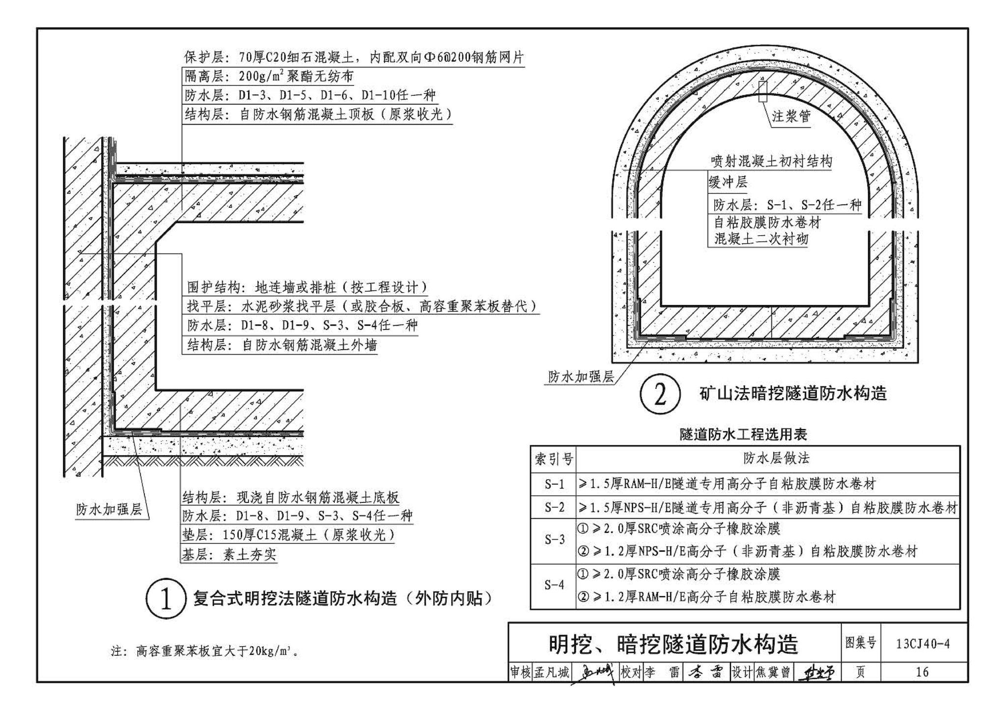 13CJ40-4--建筑防水系统构造（四）