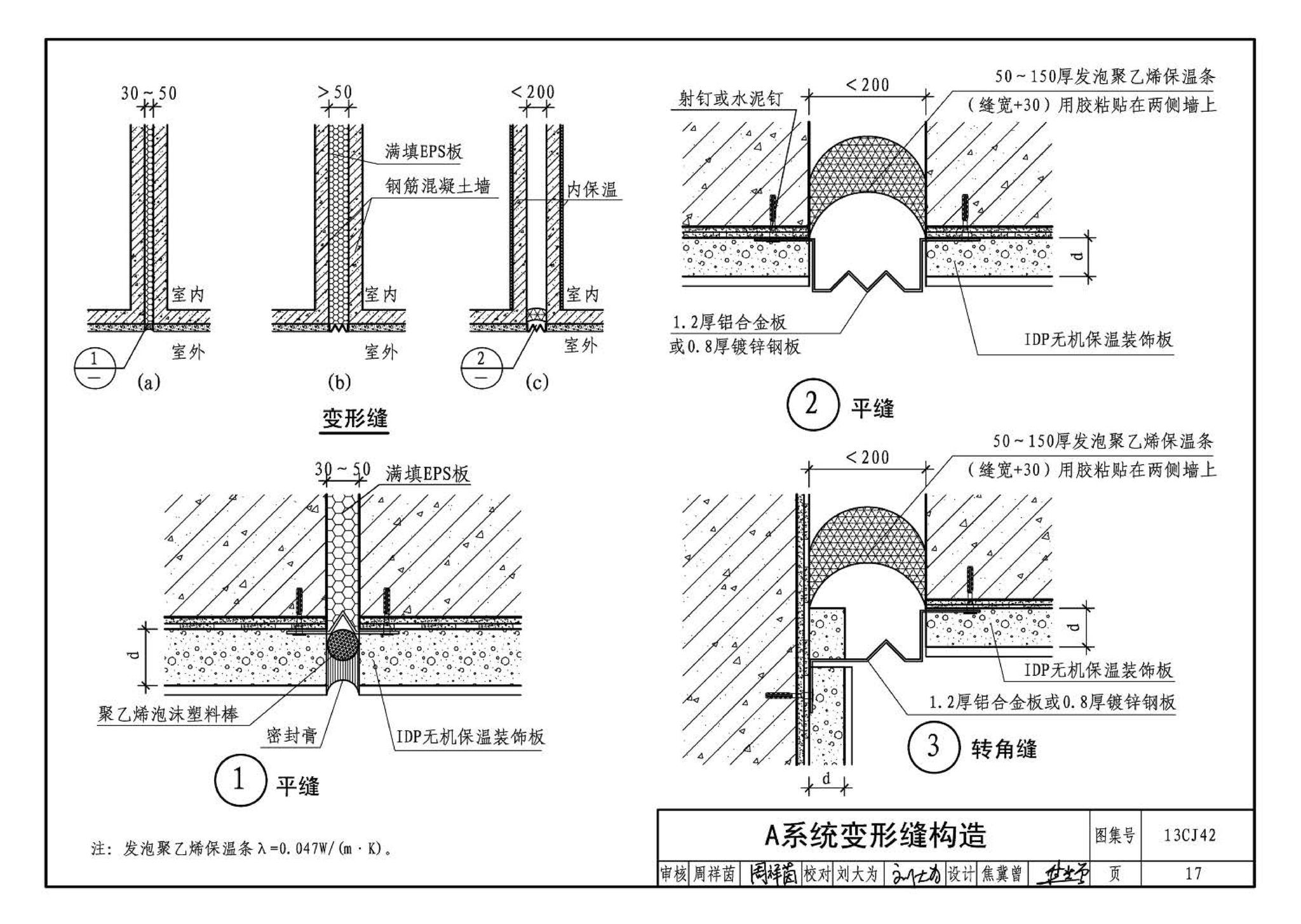 13CJ42--天意无机保温板系统建筑构造