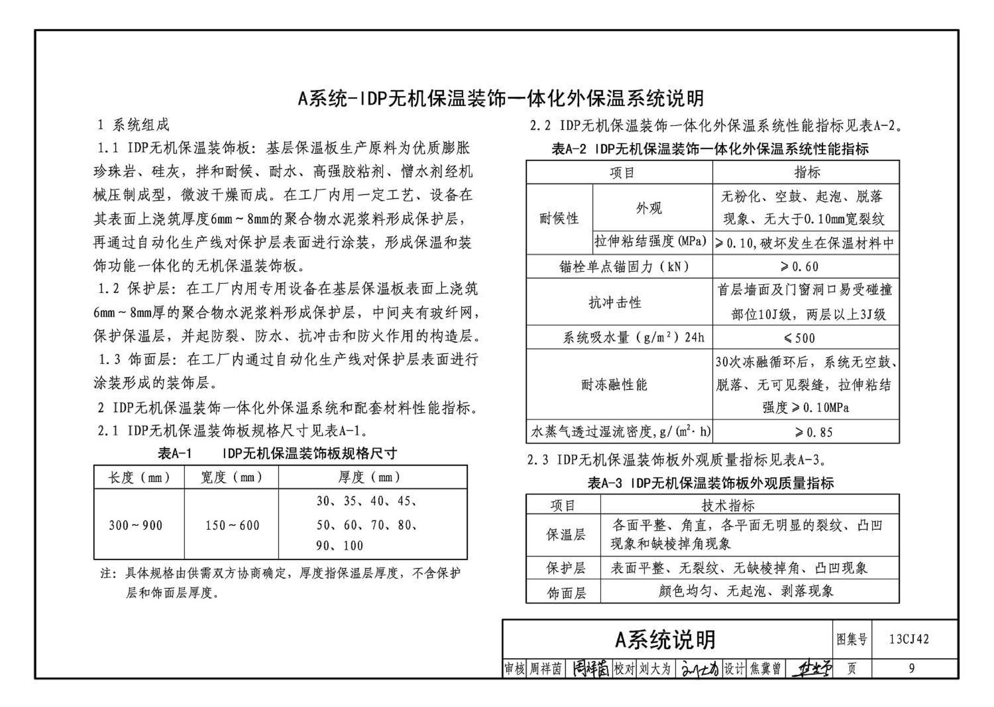 13CJ42--天意无机保温板系统建筑构造