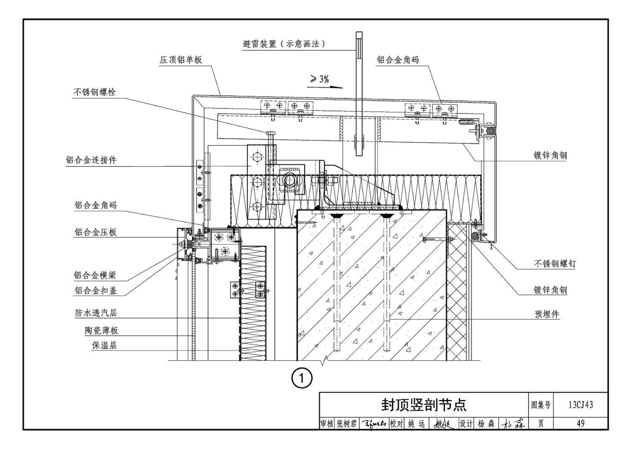 13CJ43--建筑陶瓷薄板和轻质陶瓷板工程应用（幕墙、装修）