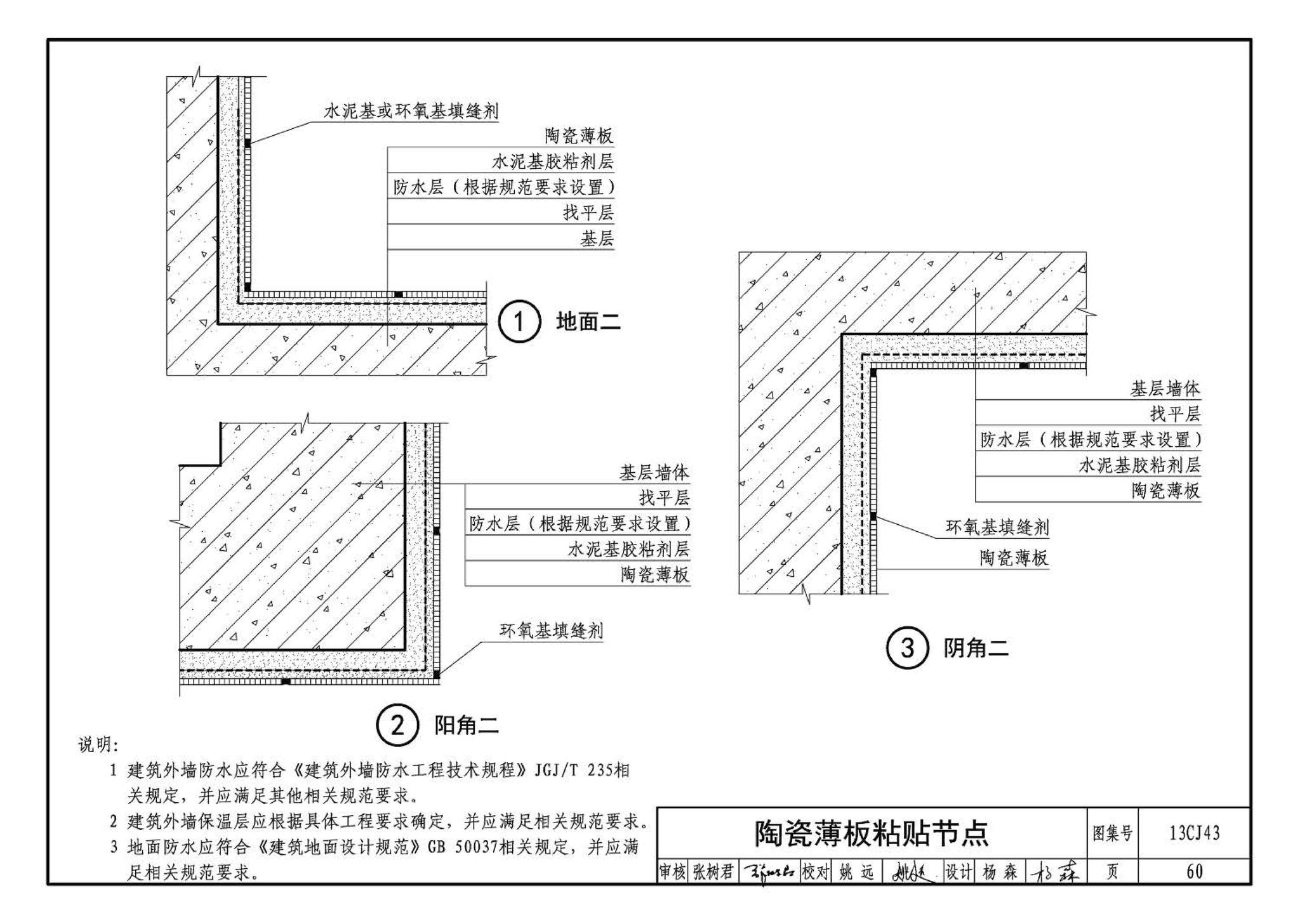 13CJ43--建筑陶瓷薄板和轻质陶瓷板工程应用（幕墙、装修）