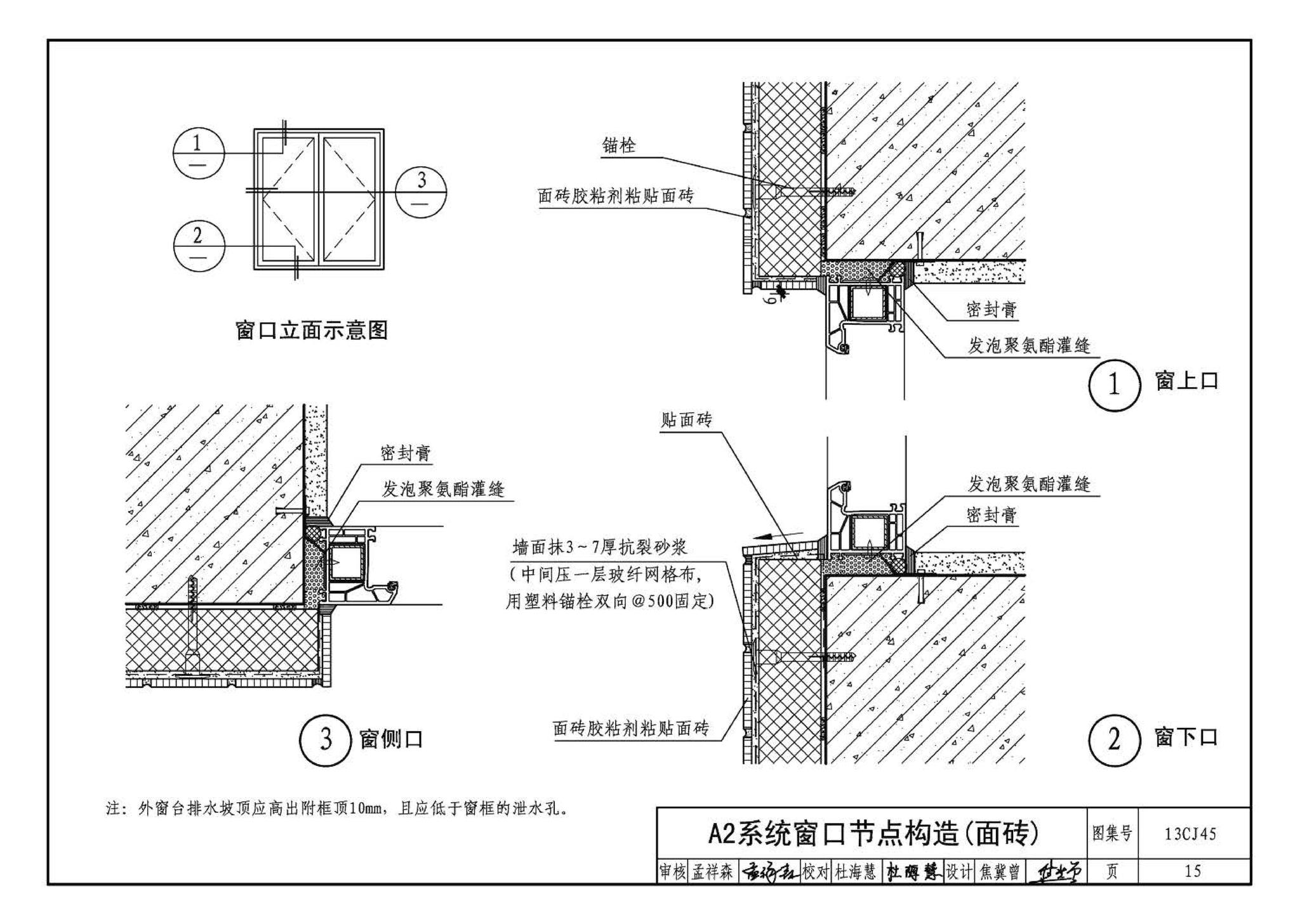 13CJ45--HBL聚氨酯板保温系统建筑构造