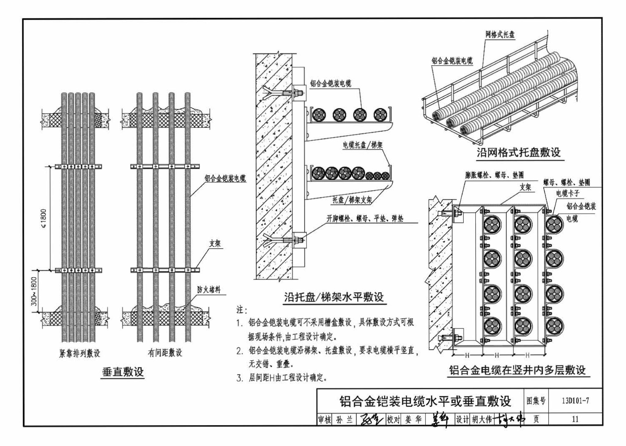 13D101-7--预制分支和铝合金电力电缆