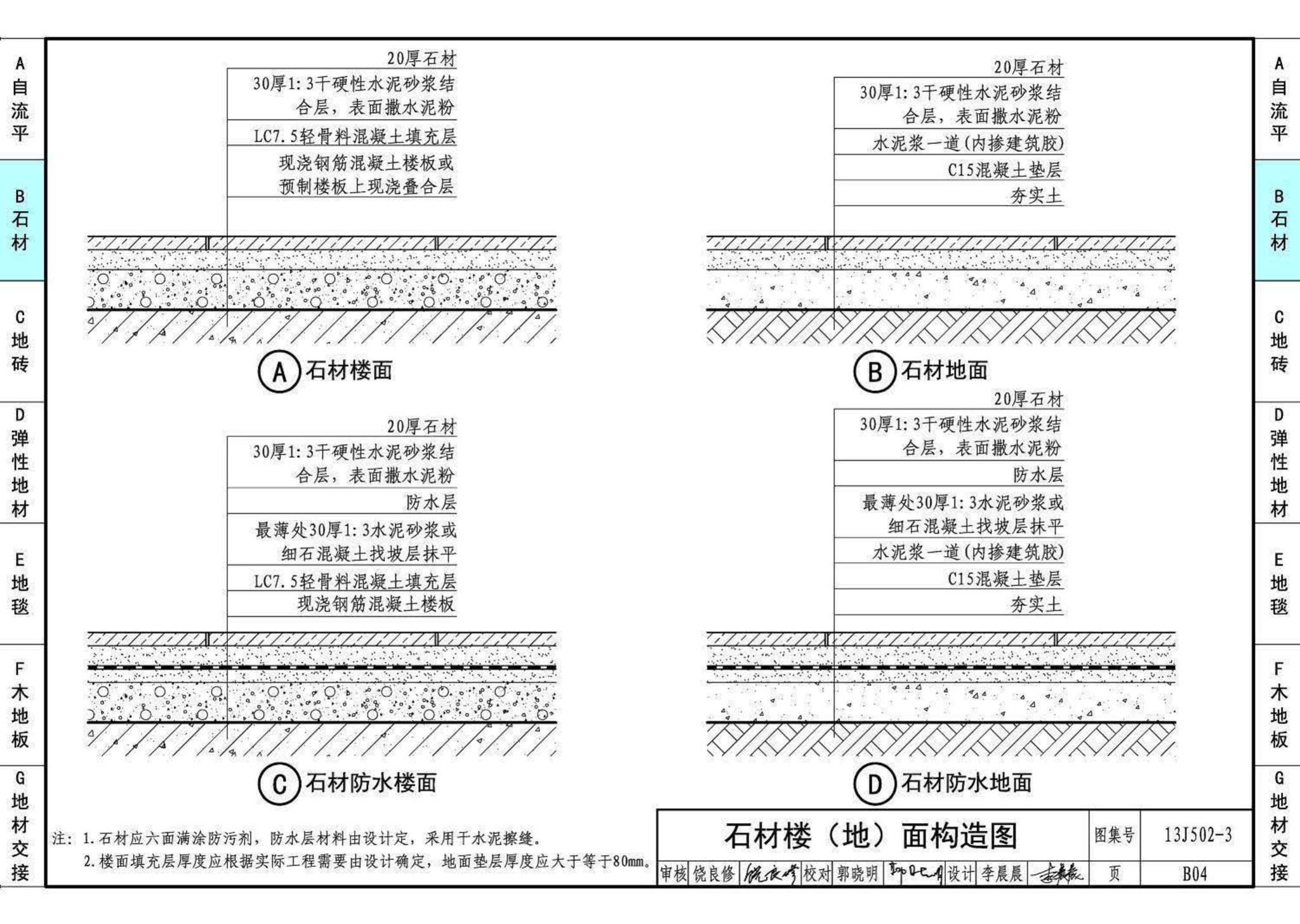 13J502-3--内装修—楼（地）面装修