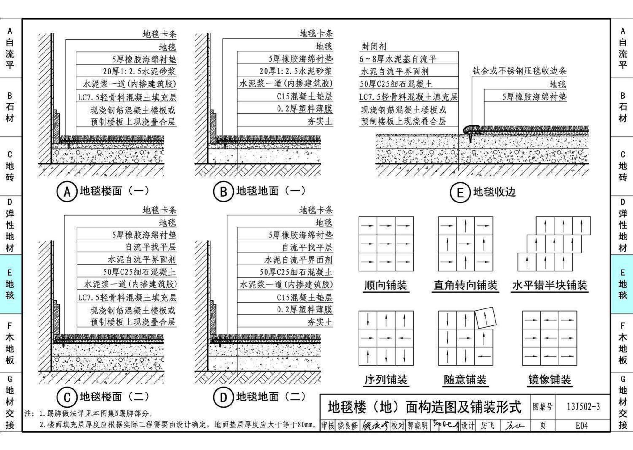 13J502-3--内装修—楼（地）面装修