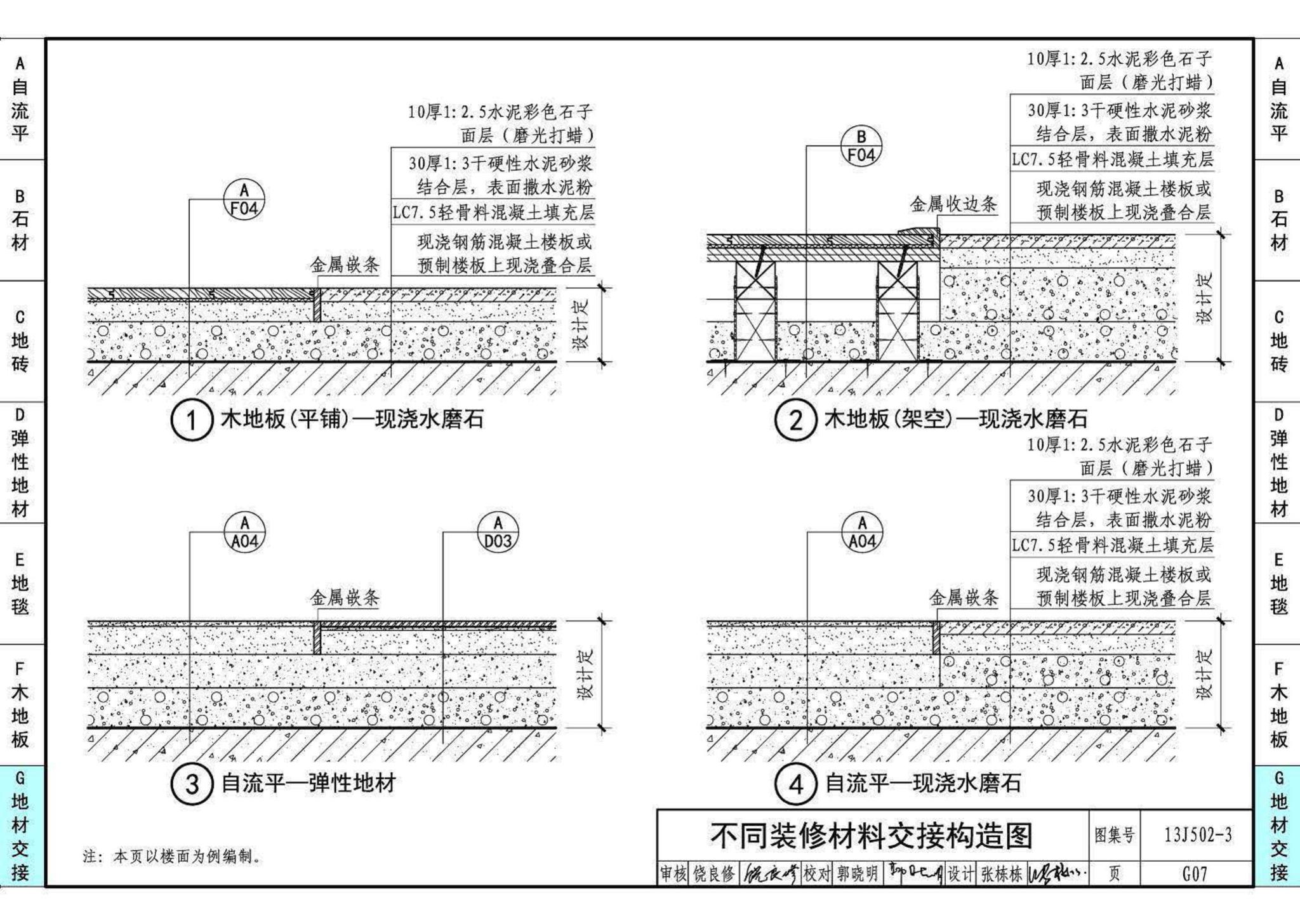 13J502-3--内装修—楼（地）面装修