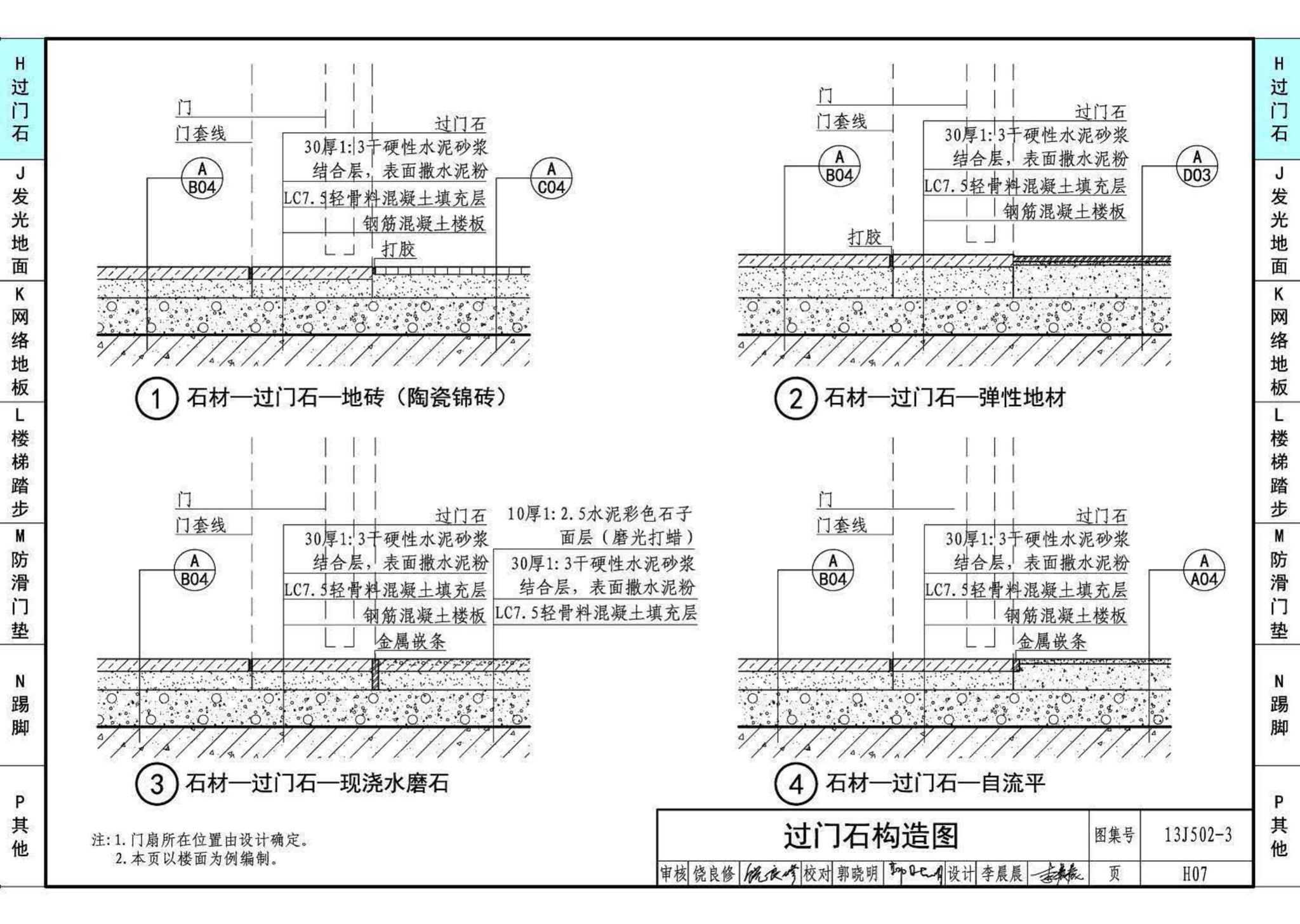 13J502-3--内装修—楼（地）面装修