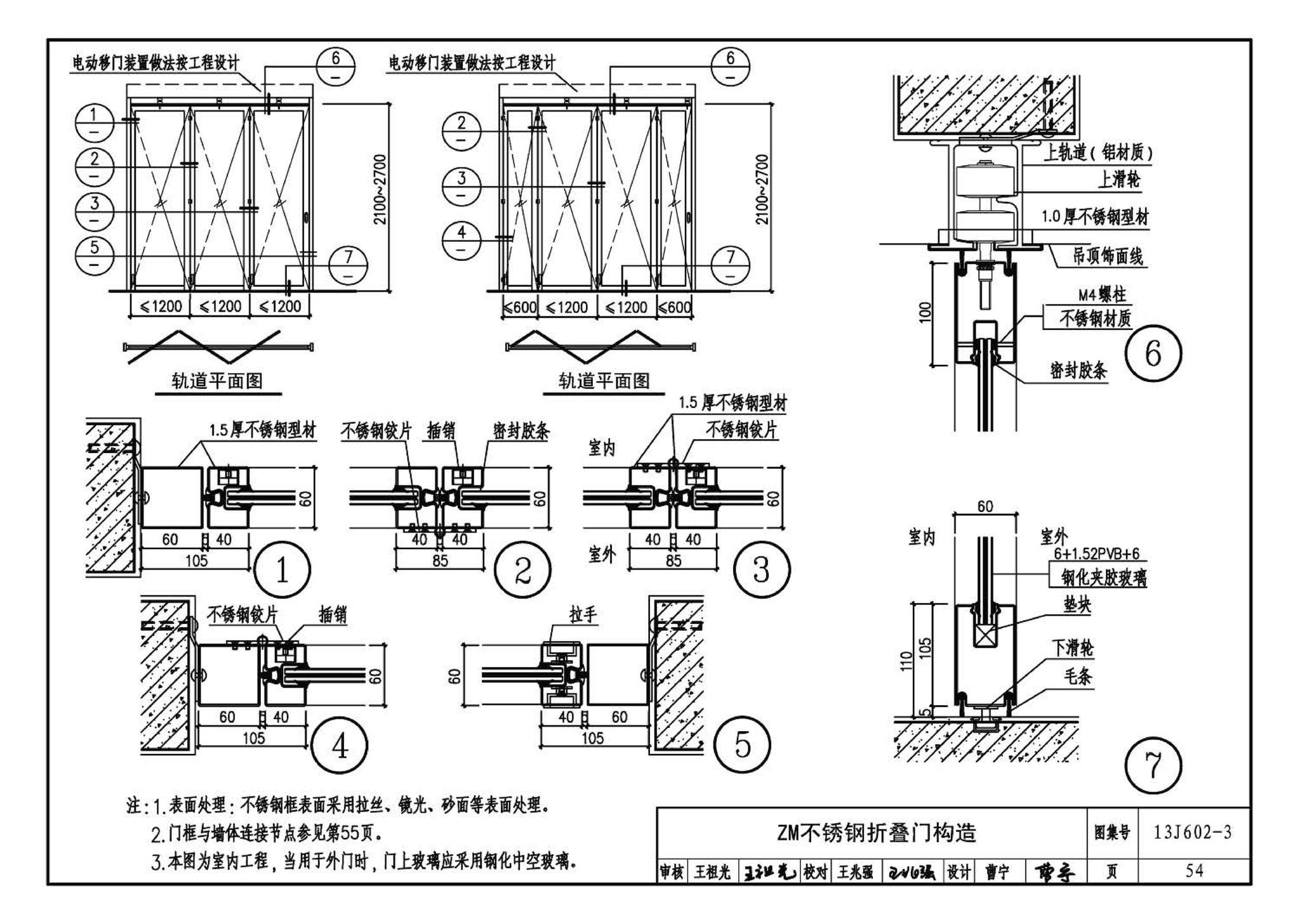 13J602-3--不锈钢门窗