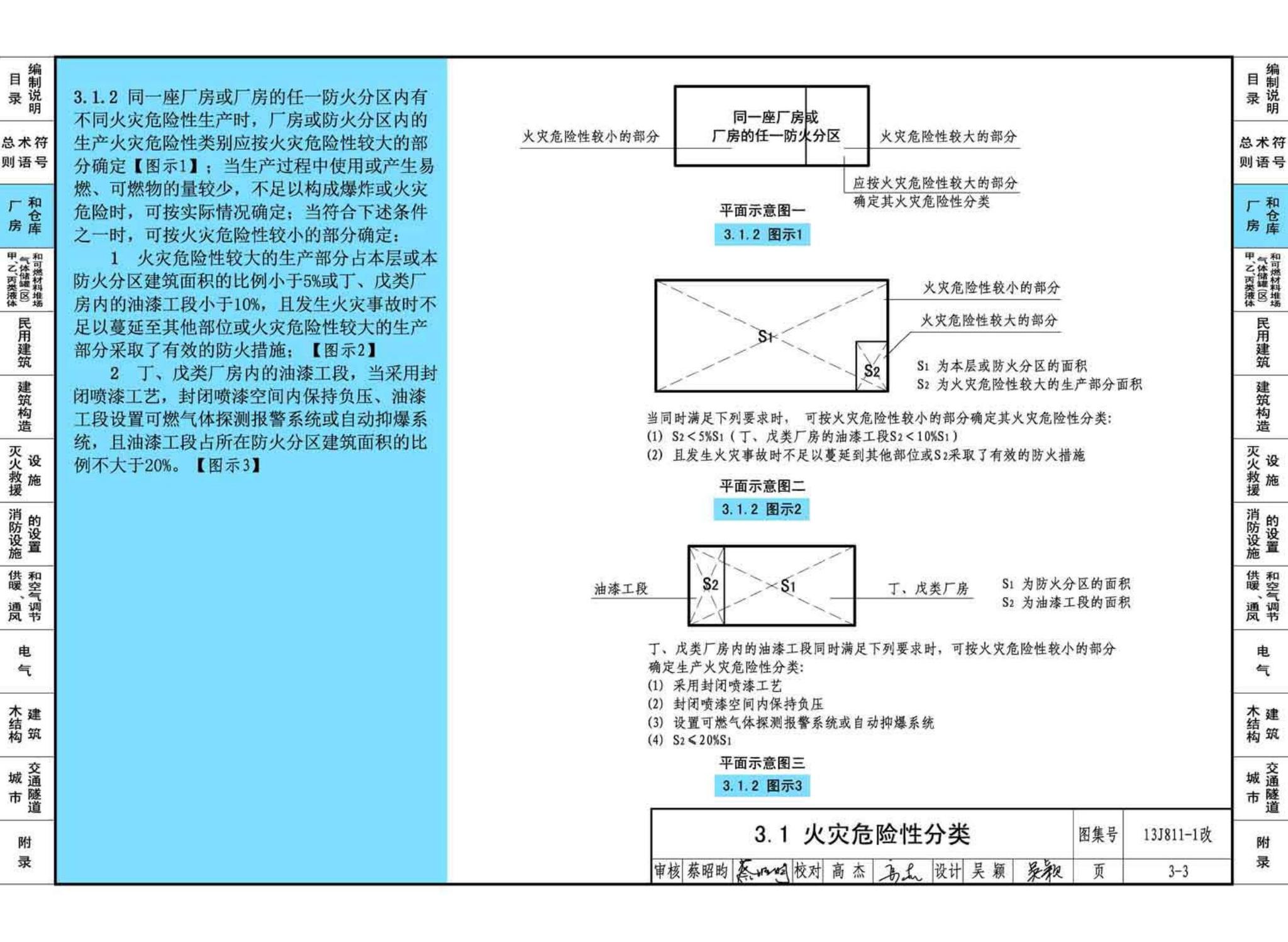 13J811-1改--《建筑设计防火规范》图示