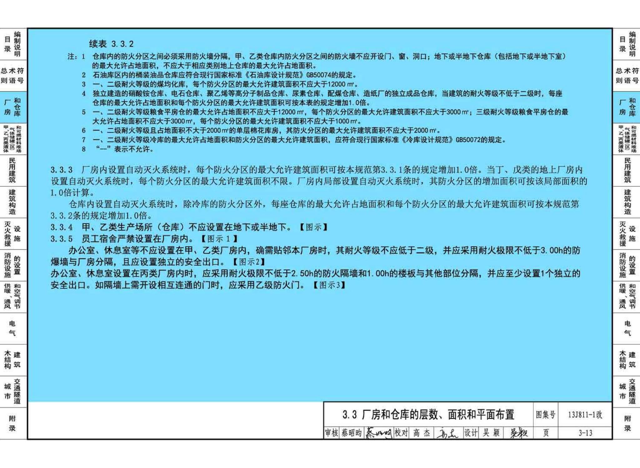 13J811-1改--《建筑设计防火规范》图示