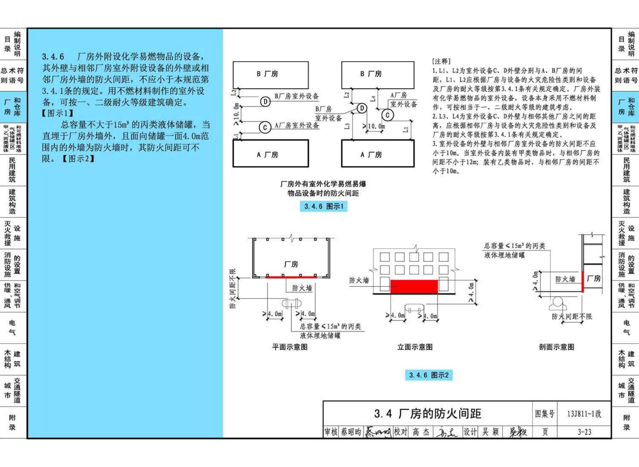 13J811-1改--《建筑设计防火规范》图示