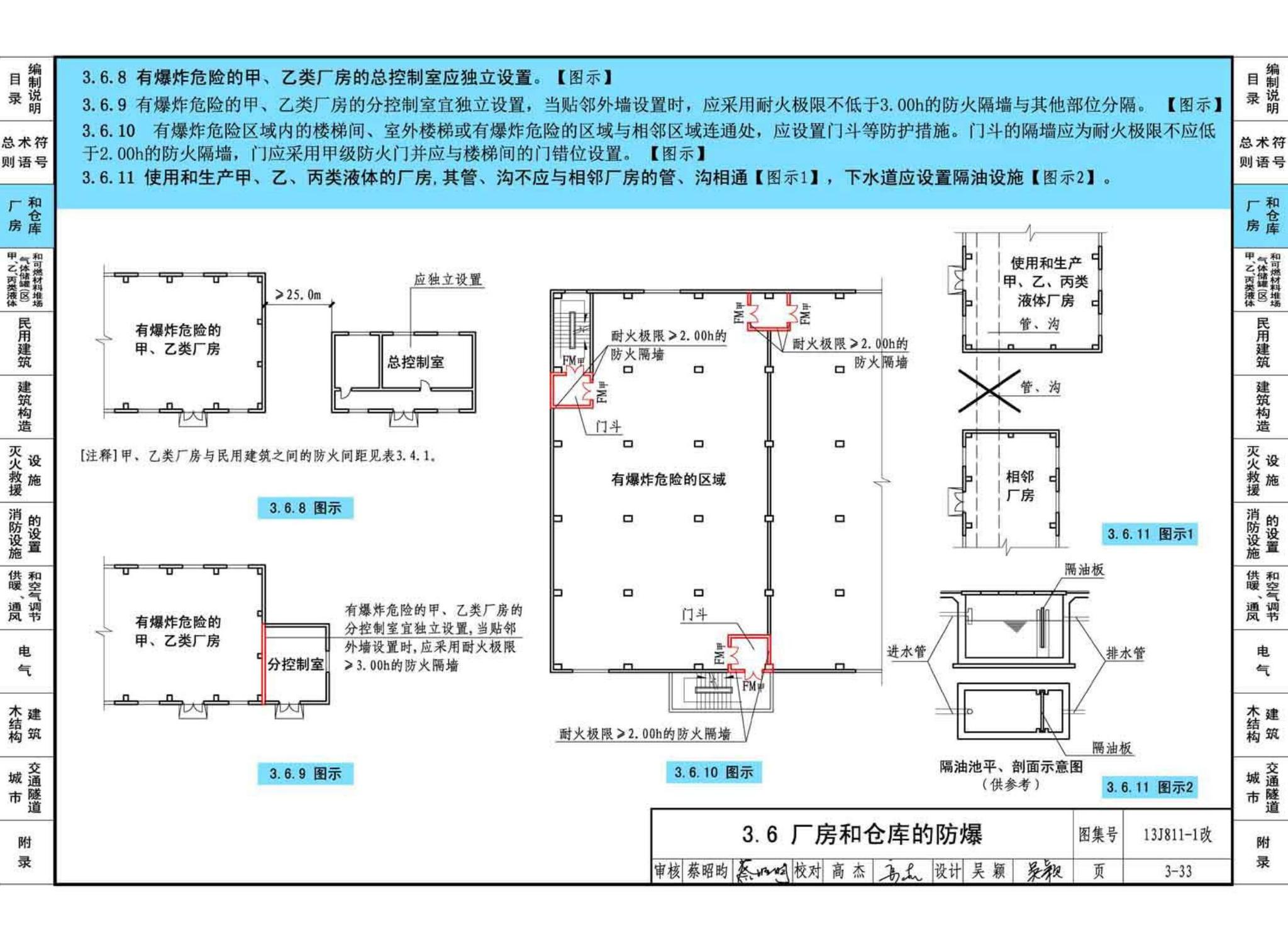 13J811-1改--《建筑设计防火规范》图示