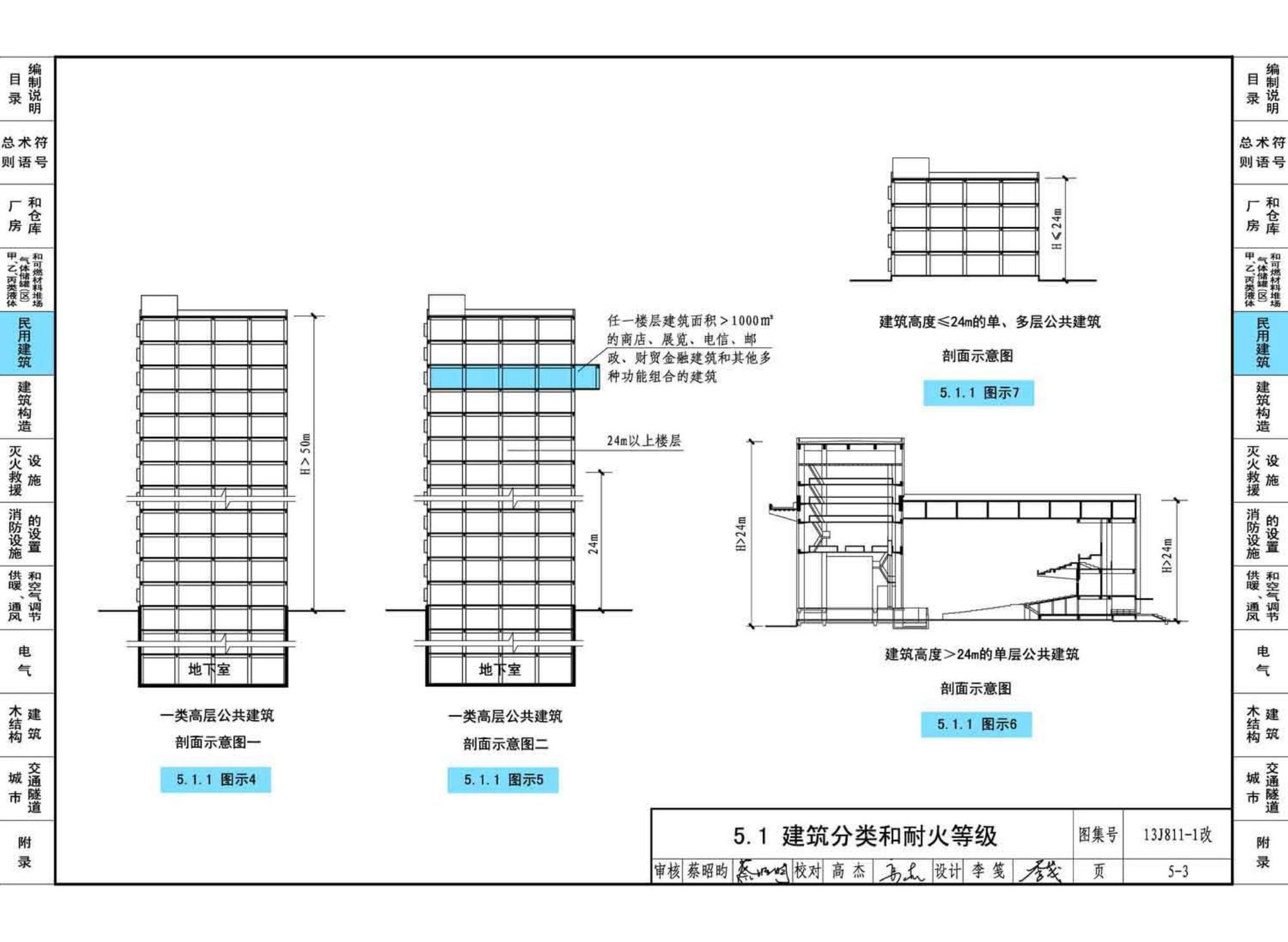 13J811-1改--《建筑设计防火规范》图示