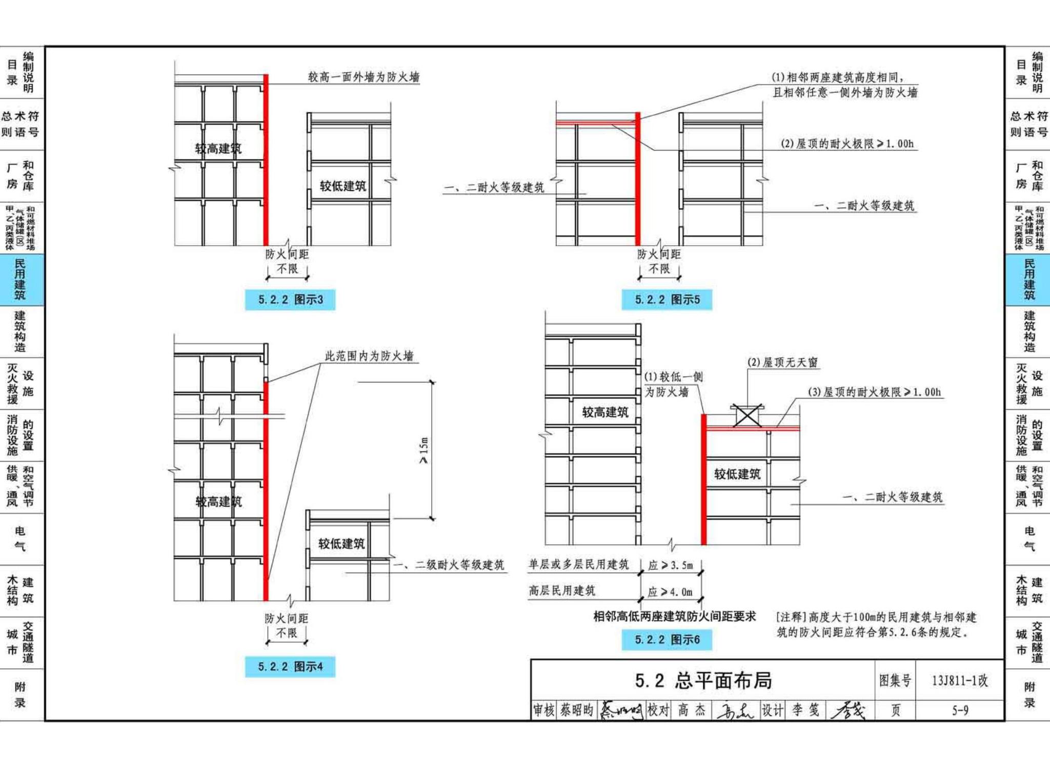 13J811-1改--《建筑设计防火规范》图示