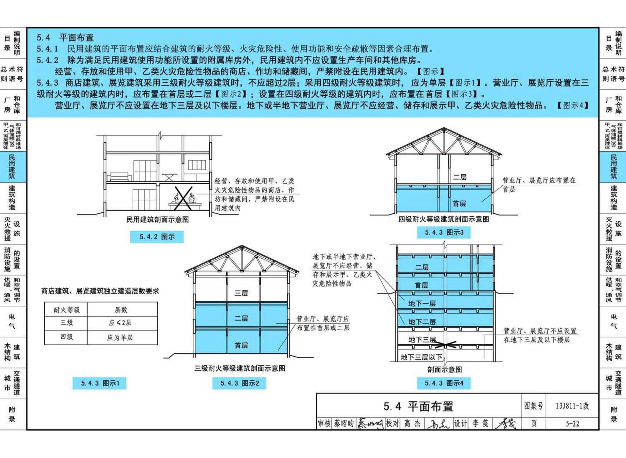 13J811-1改--《建筑设计防火规范》图示